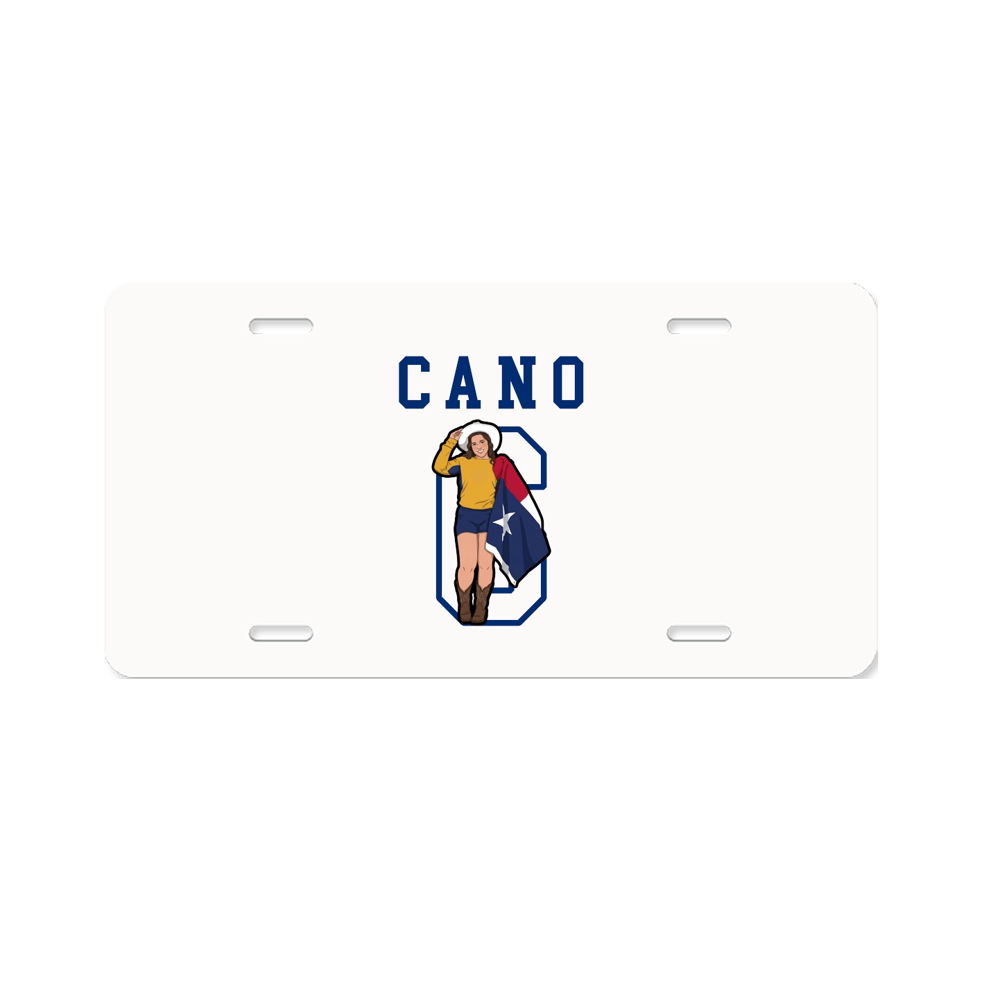 License Plate — Shirsey in Classic