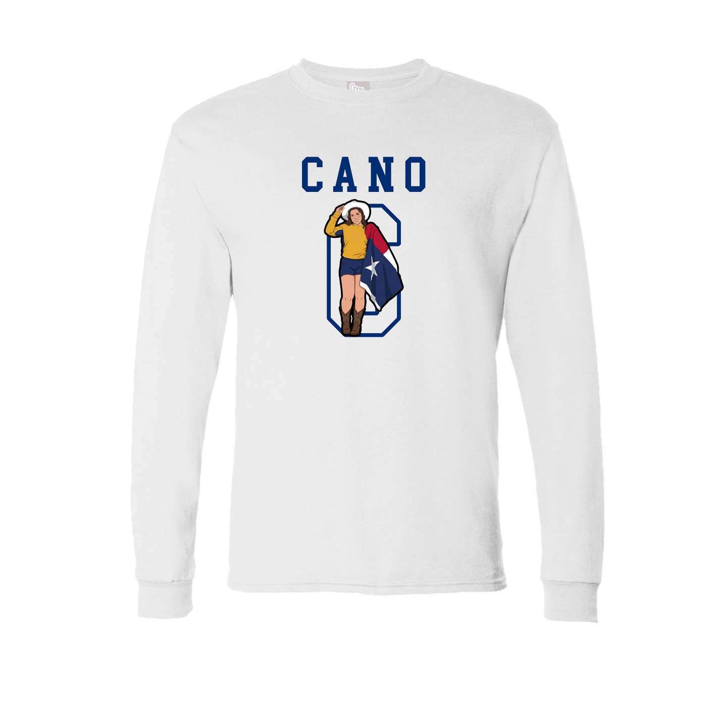 Long Sleeve Tee — Shirsey in White