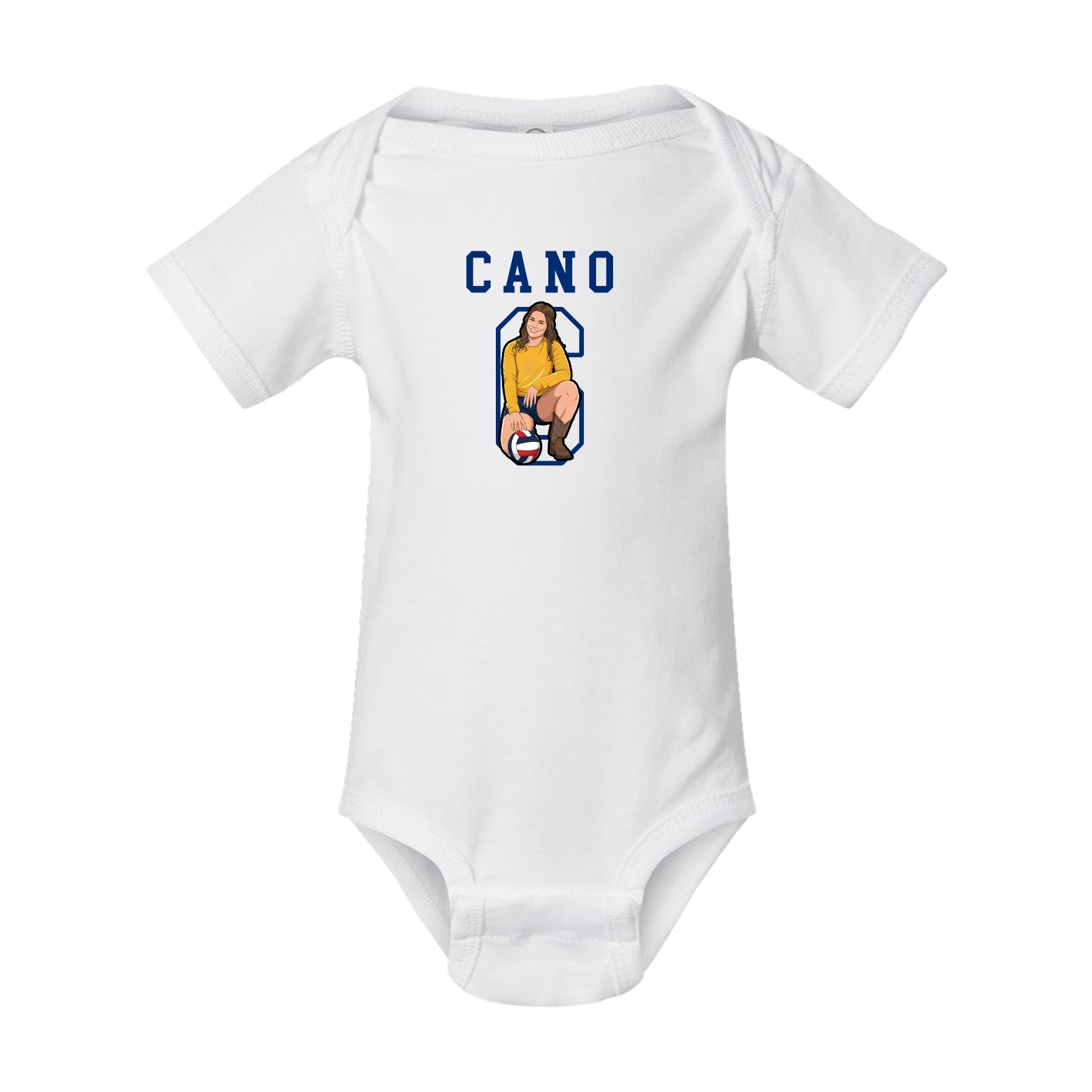 Baby Onesie — Shirsey in White