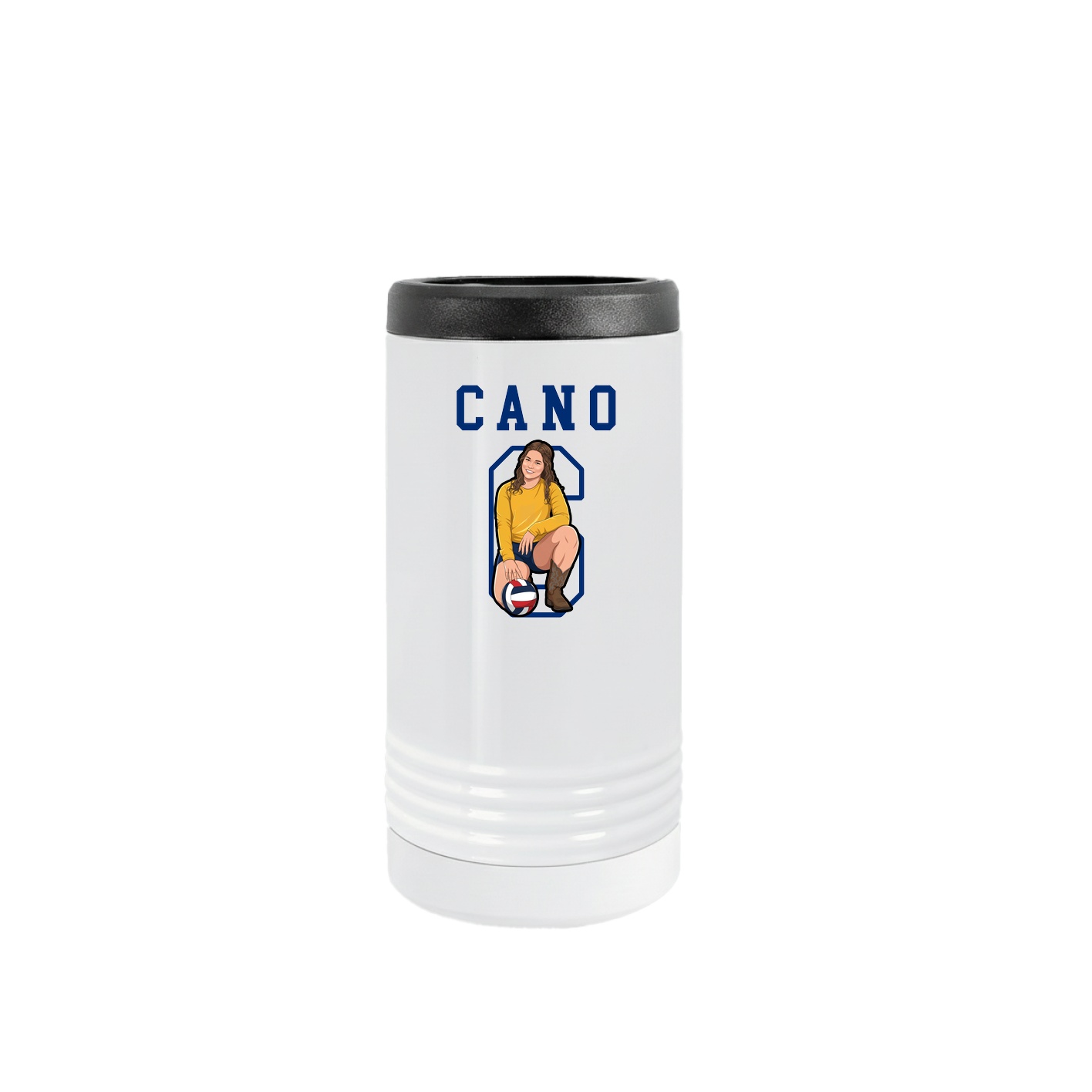 Slim Beverage Holder — Shirsey in White