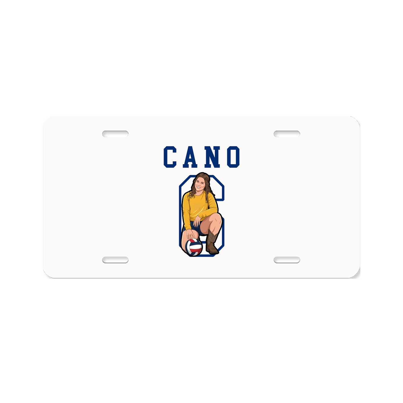 License Plate — Shirsey in Classic