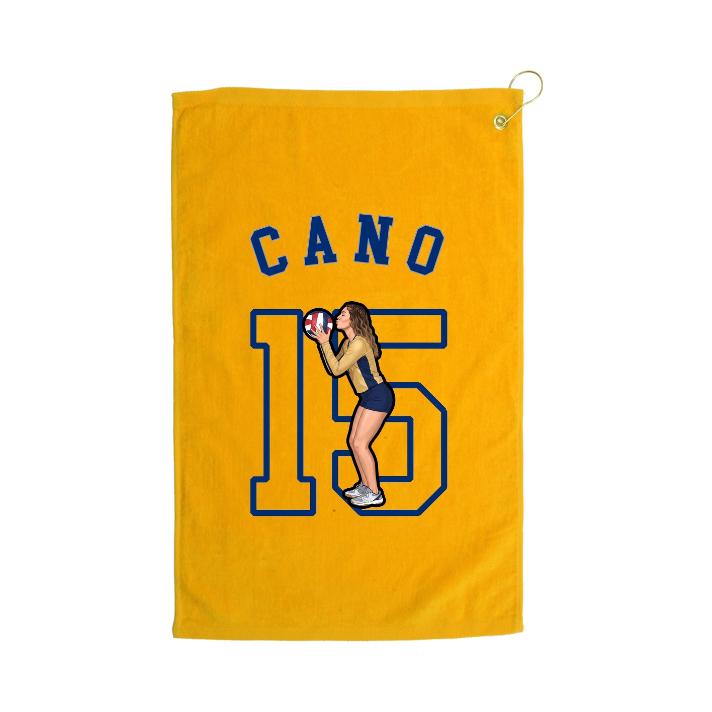 Golf Towel — Shirsey Arch in Gold