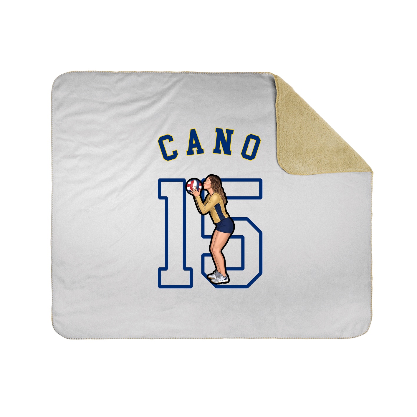 Throw Blanket — Shirsey Arch in White