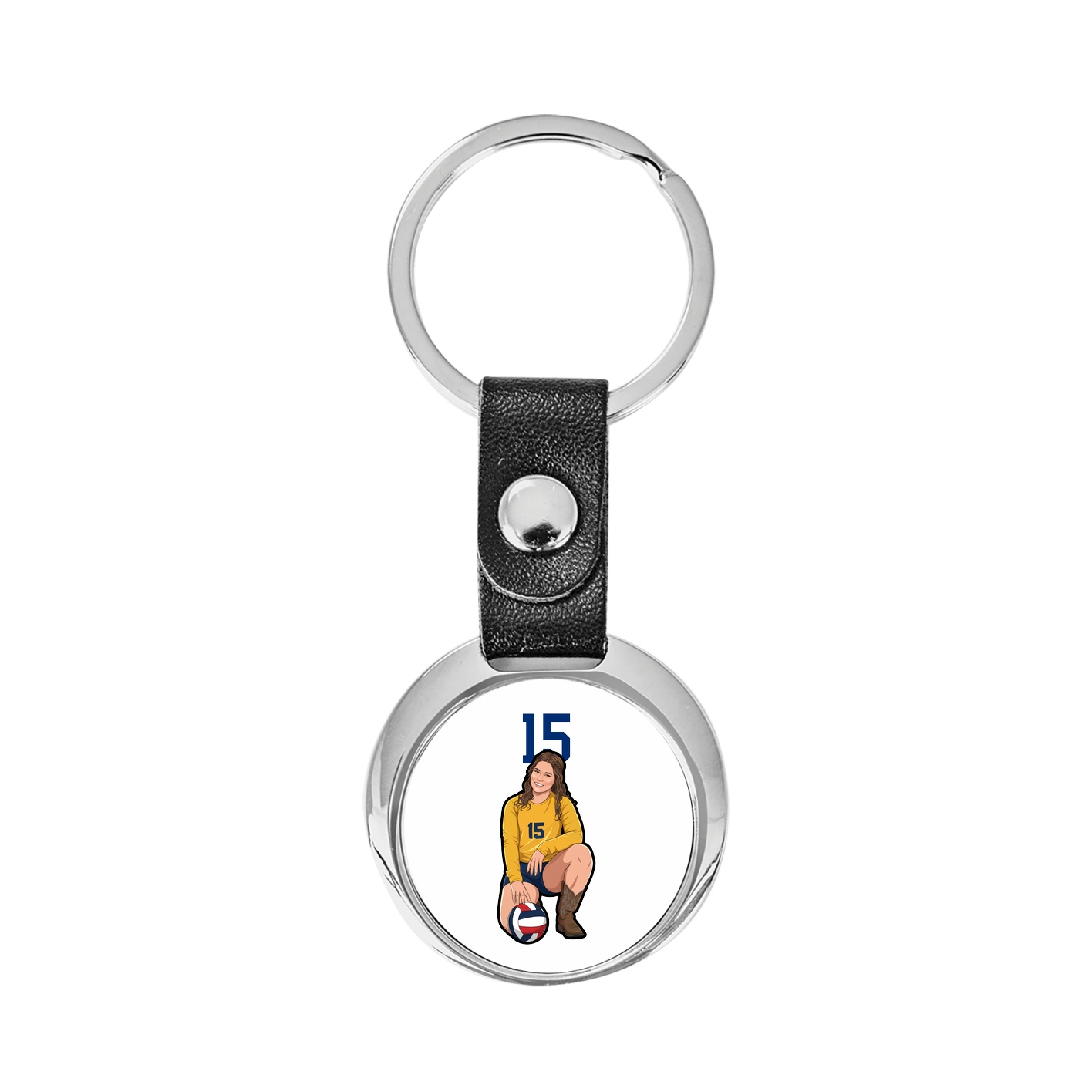 Key Chain — Number Top in Classic