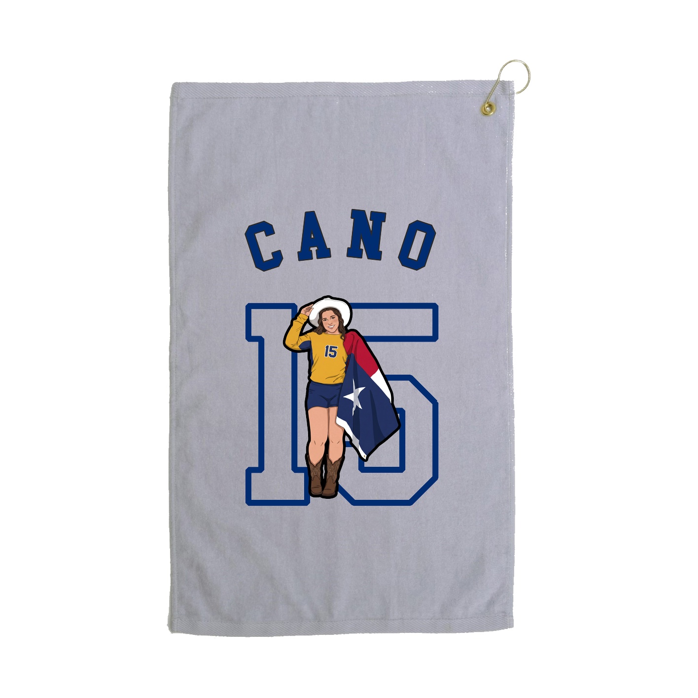 Golf Towel — Shirsey Arch in Grey
