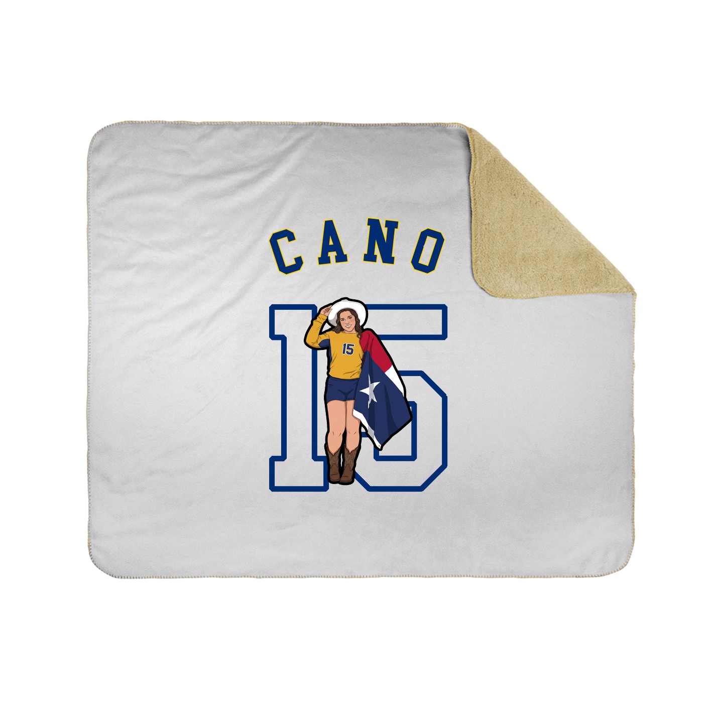 Throw Blanket — Shirsey Arch in White