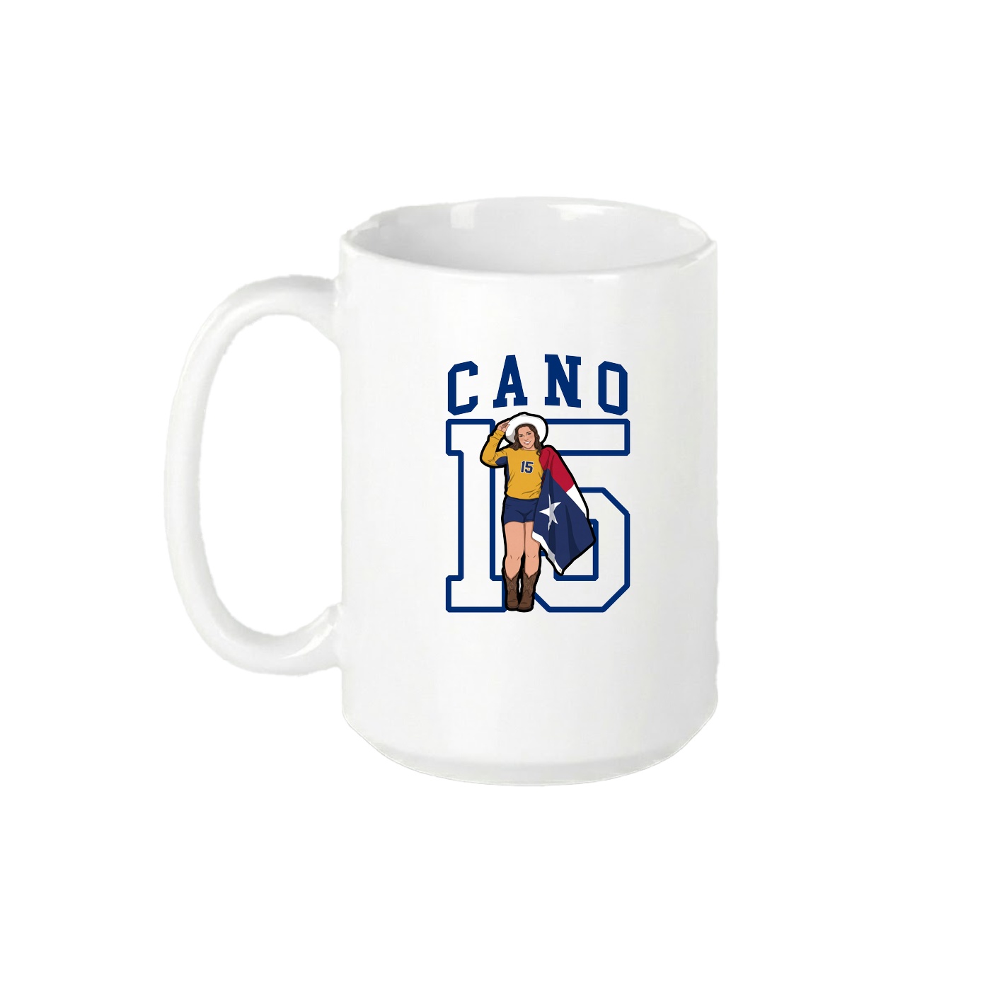 15oz Coffee Mug — Shirsey in White