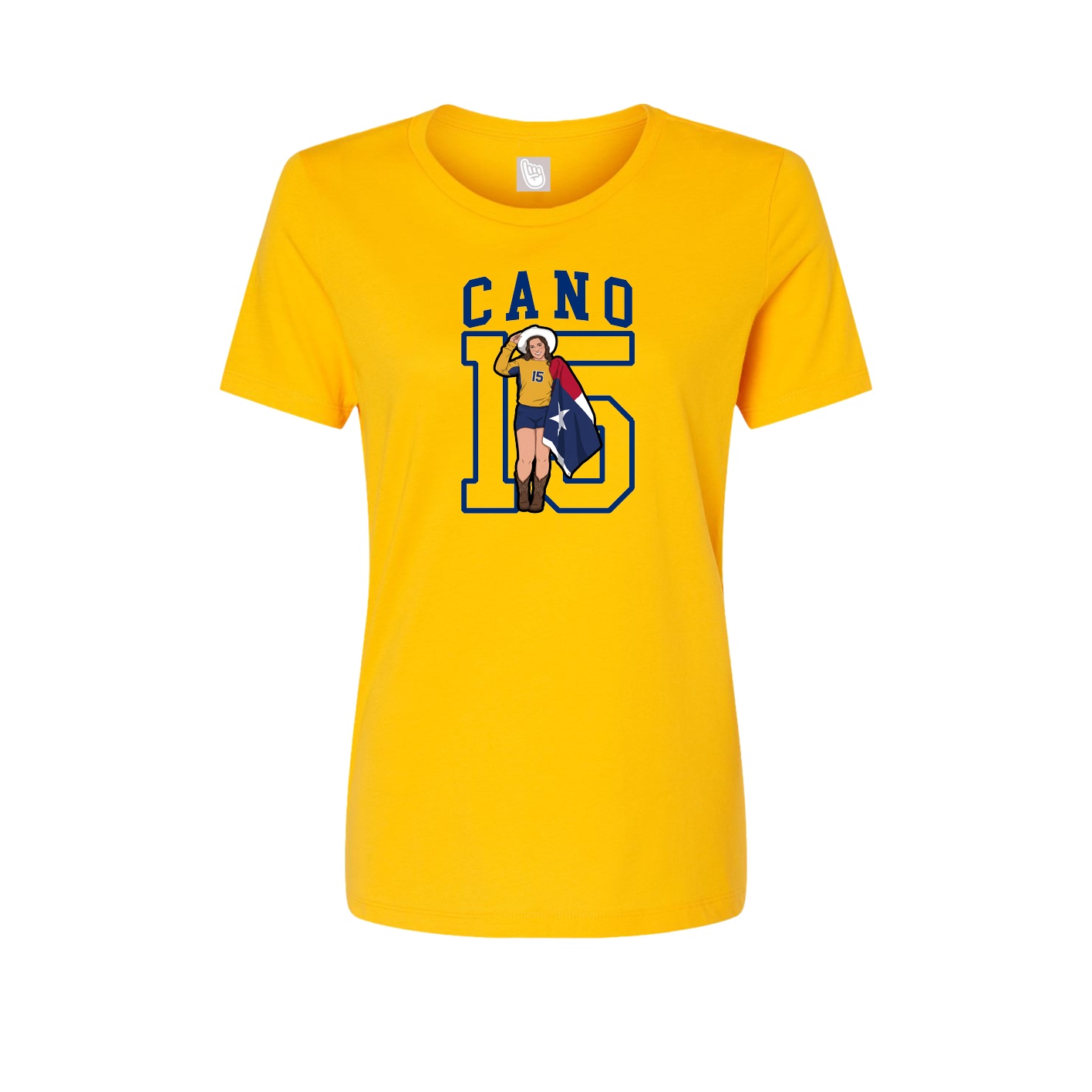 Womens Tee — Shirsey in Gold