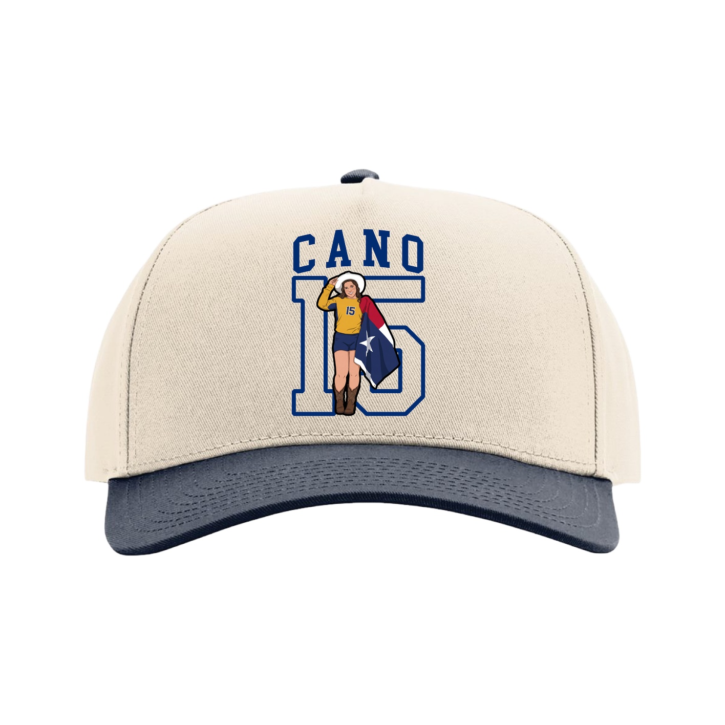 Full Fabric Five-Panel Champ Cap