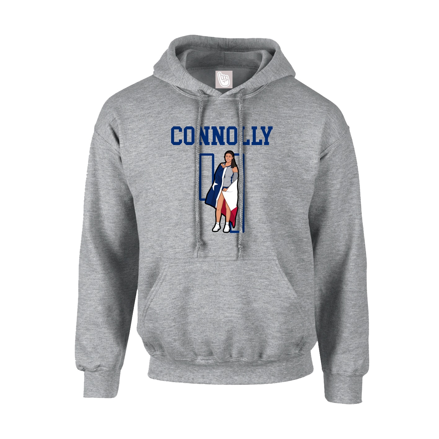 Hoodie — Shirsey in Grey