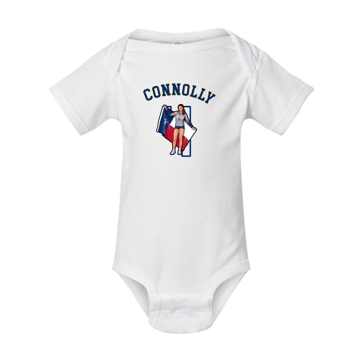 Baby Onesie — Shirsey Arch in White