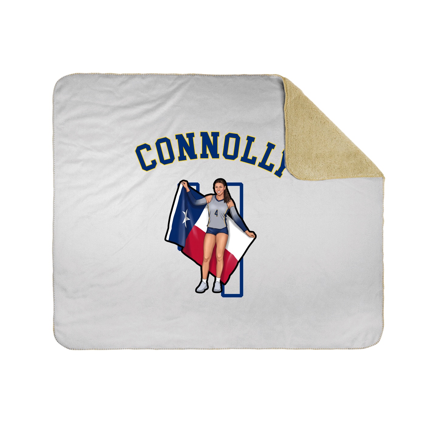 Throw Blanket — Shirsey Arch in White