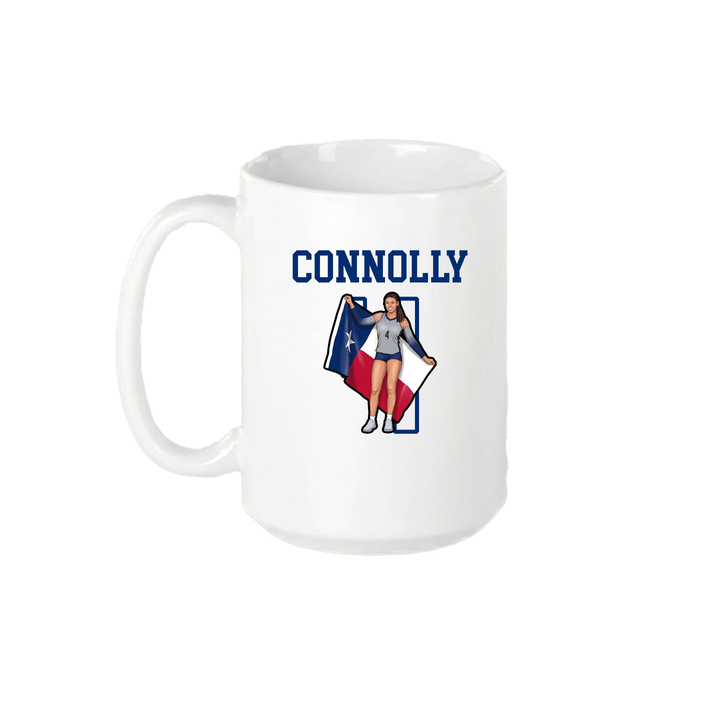15oz Coffee Mug — Shirsey in White