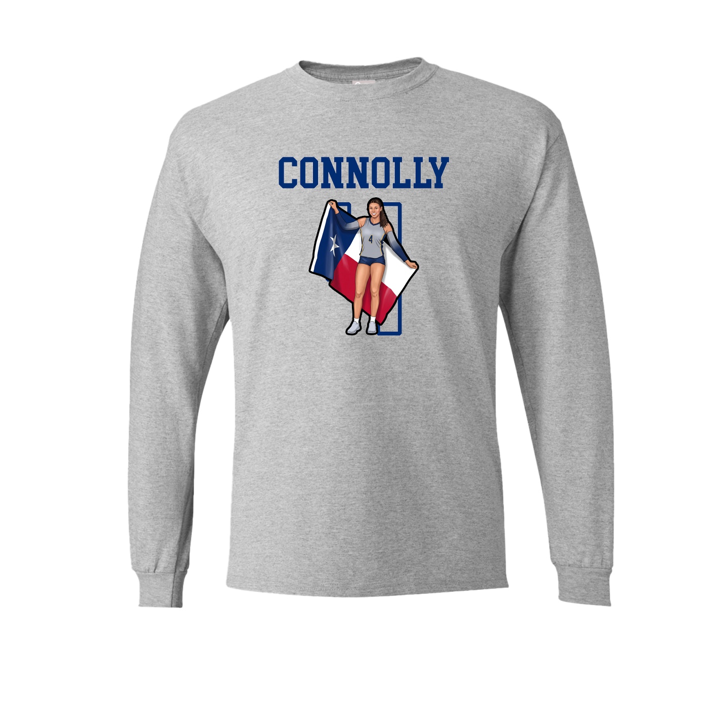 Long Sleeve Tee — Shirsey in Grey