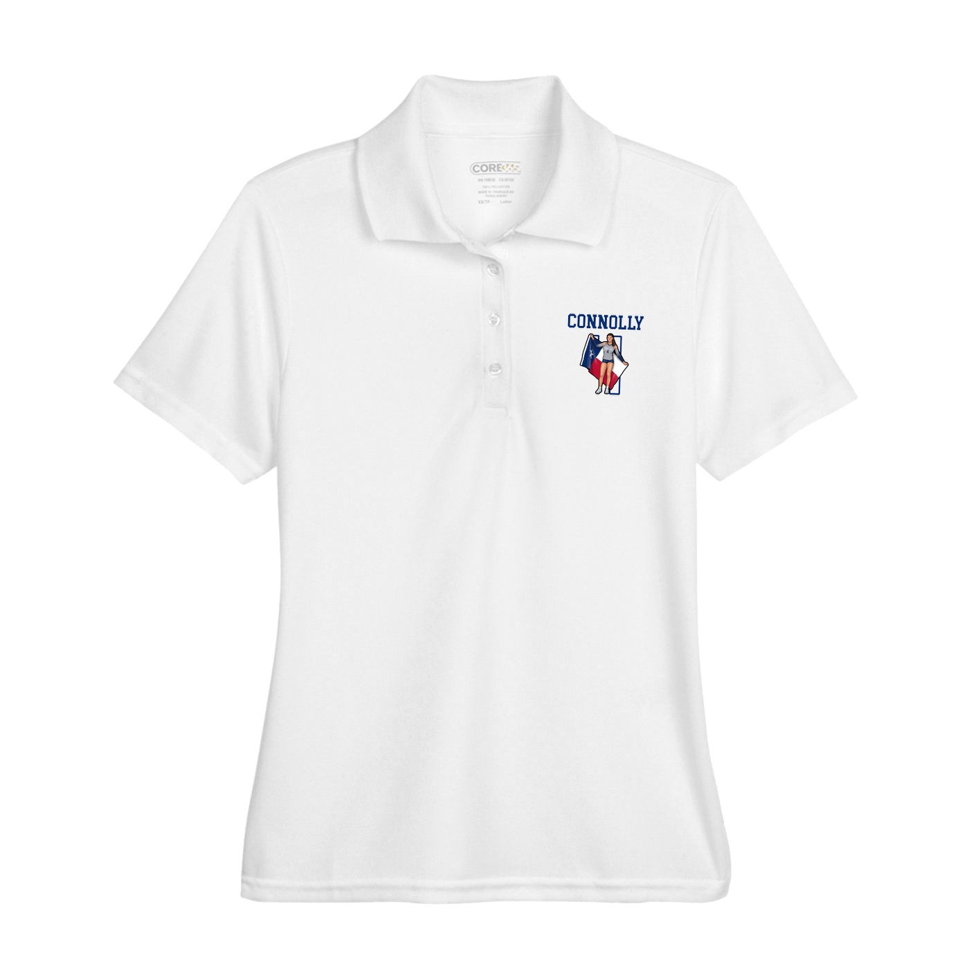 Womens Performance Polo — Shirsey in White