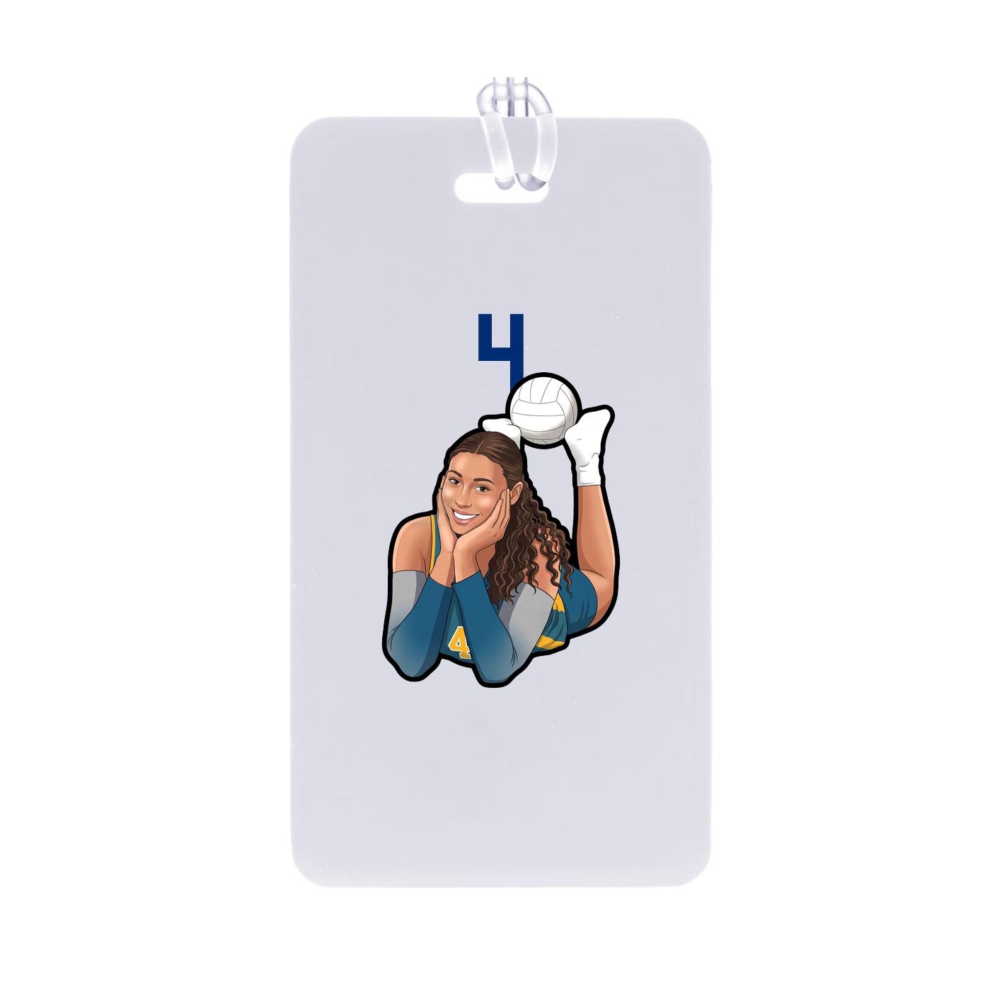 Bag Tag — Number Top in Classic