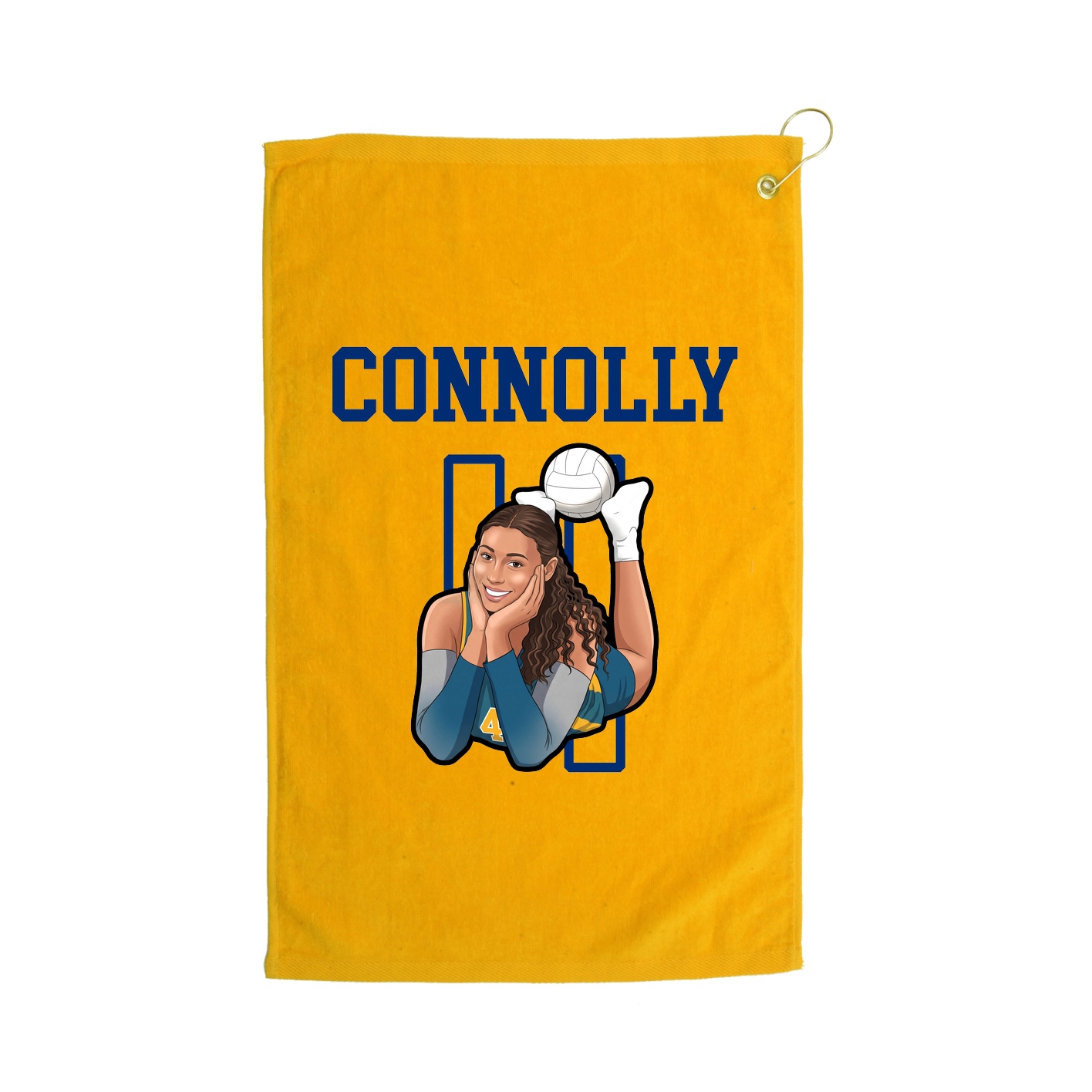 Golf Towel — Shirsey in Gold