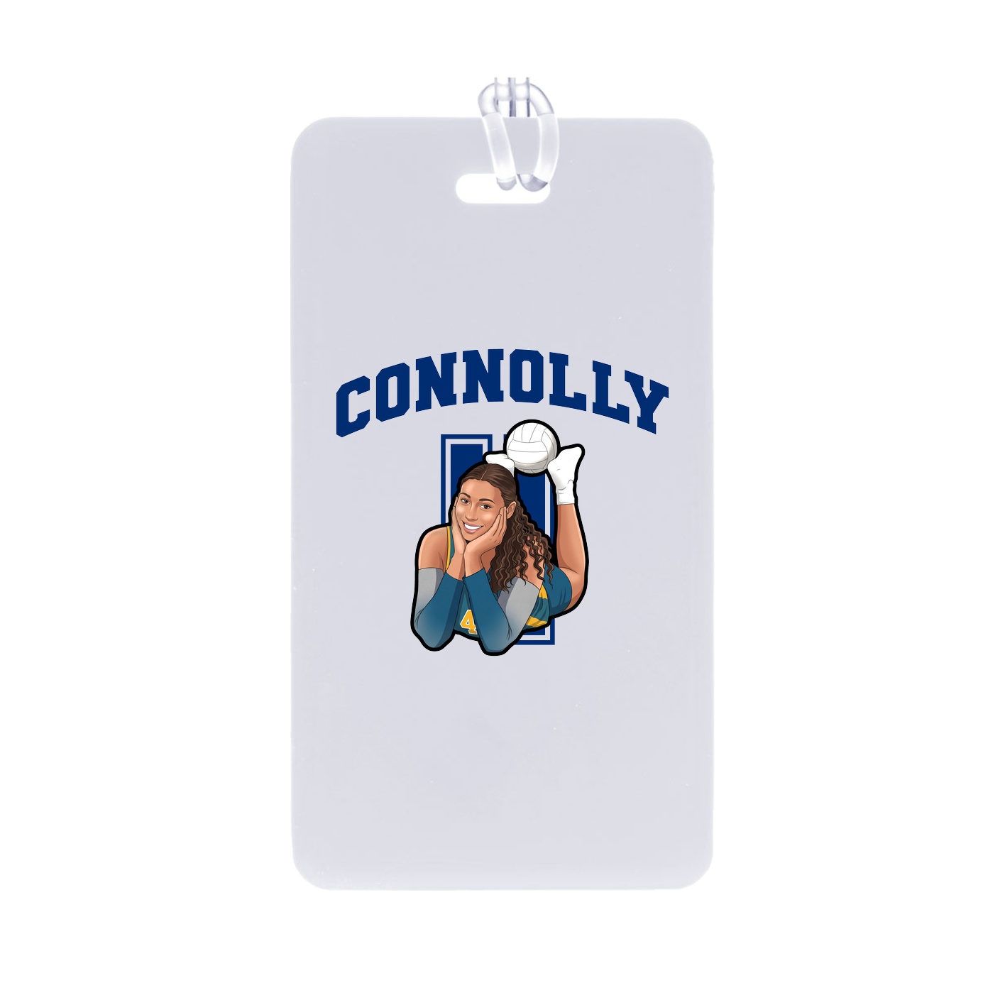 Bag Tag — Number in Classic