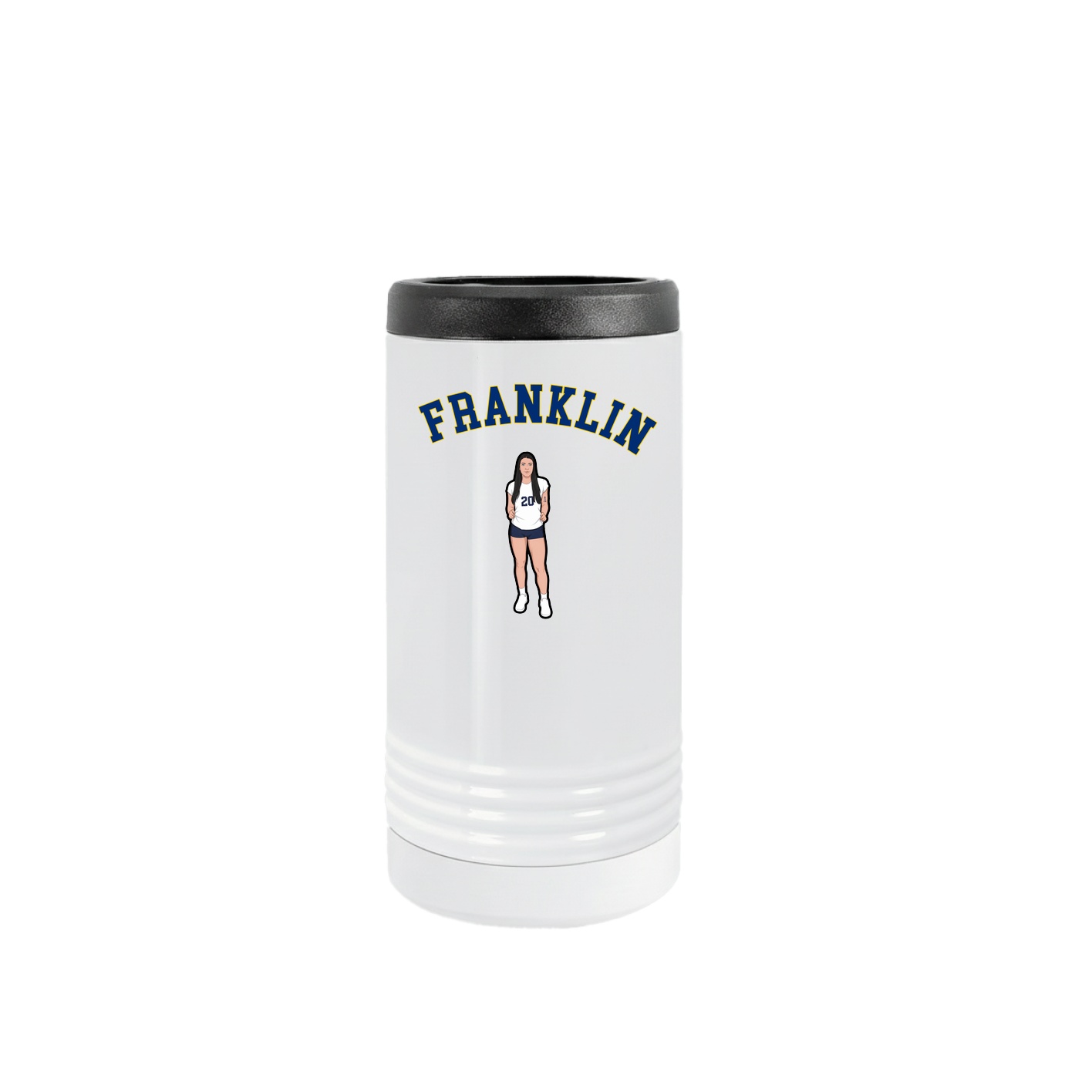 Slim Beverage Holder — Shirsey Arch in White
