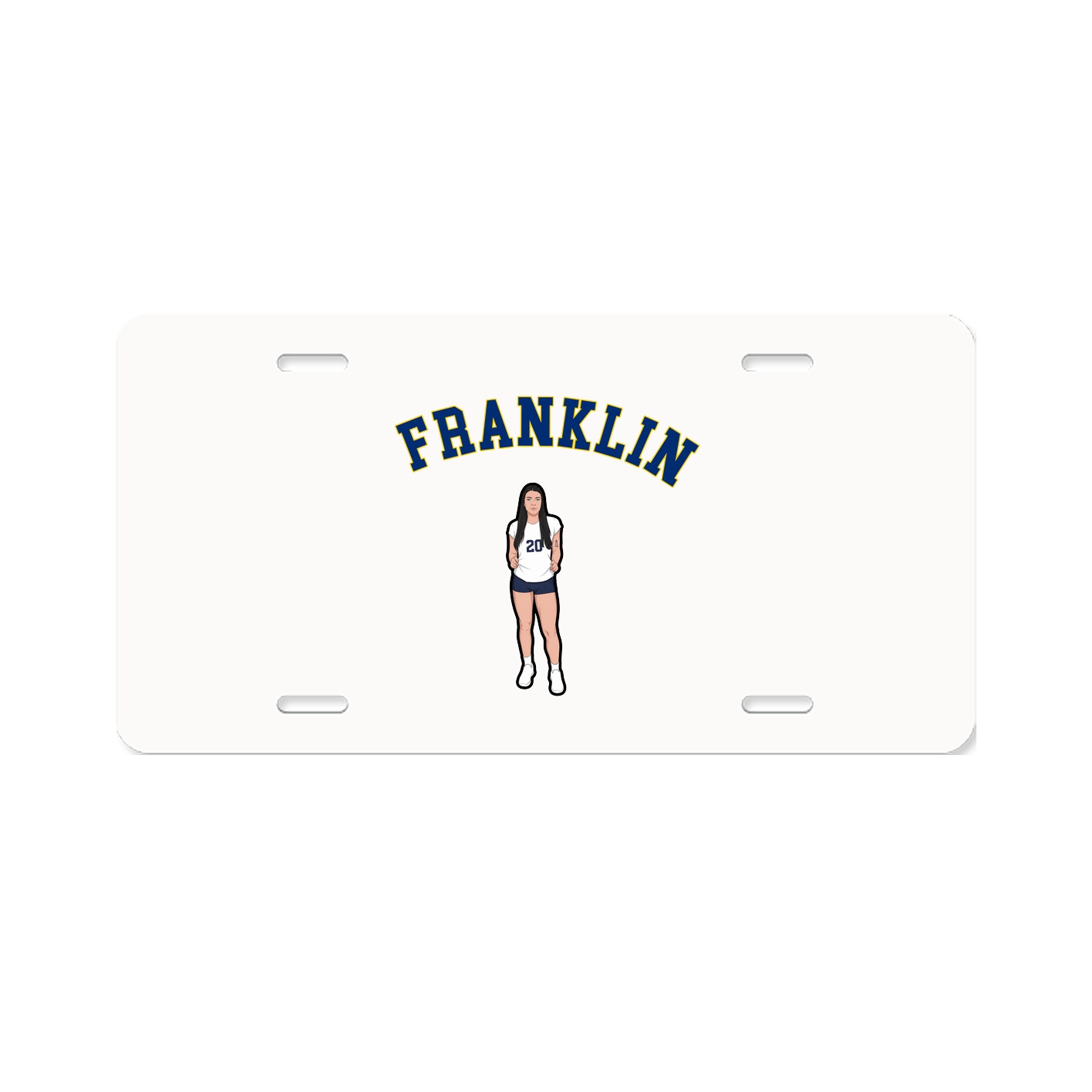License Plate — Shirsey Arch in Classic