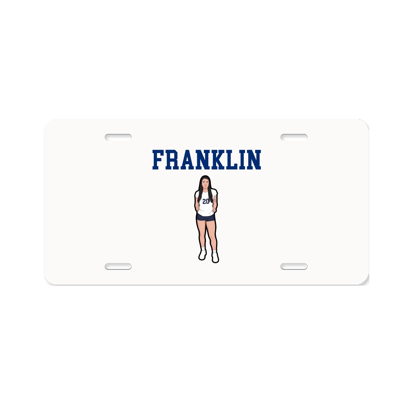 License Plate — Shirsey in Classic