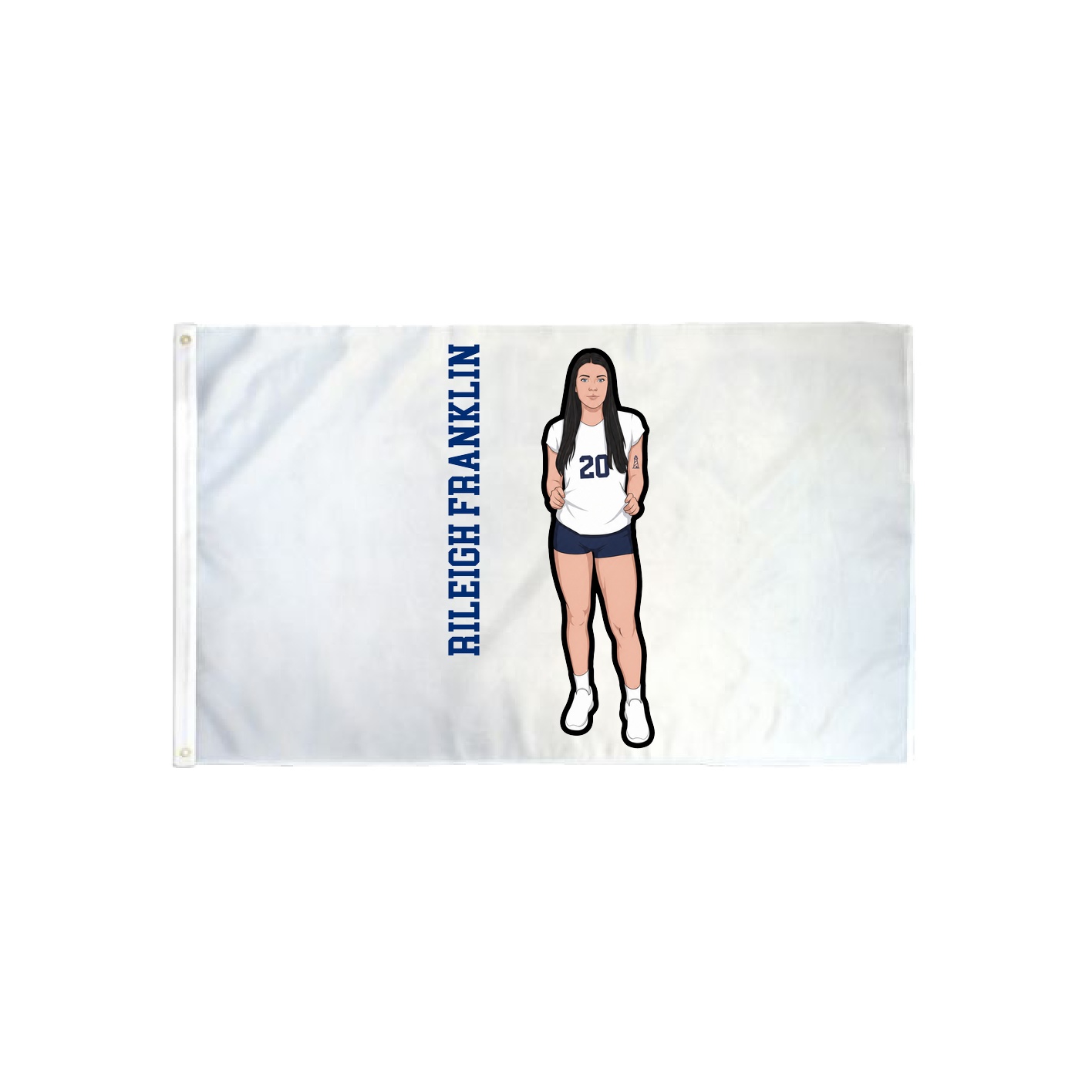 3x5 Flag — Name Vertical in Classic