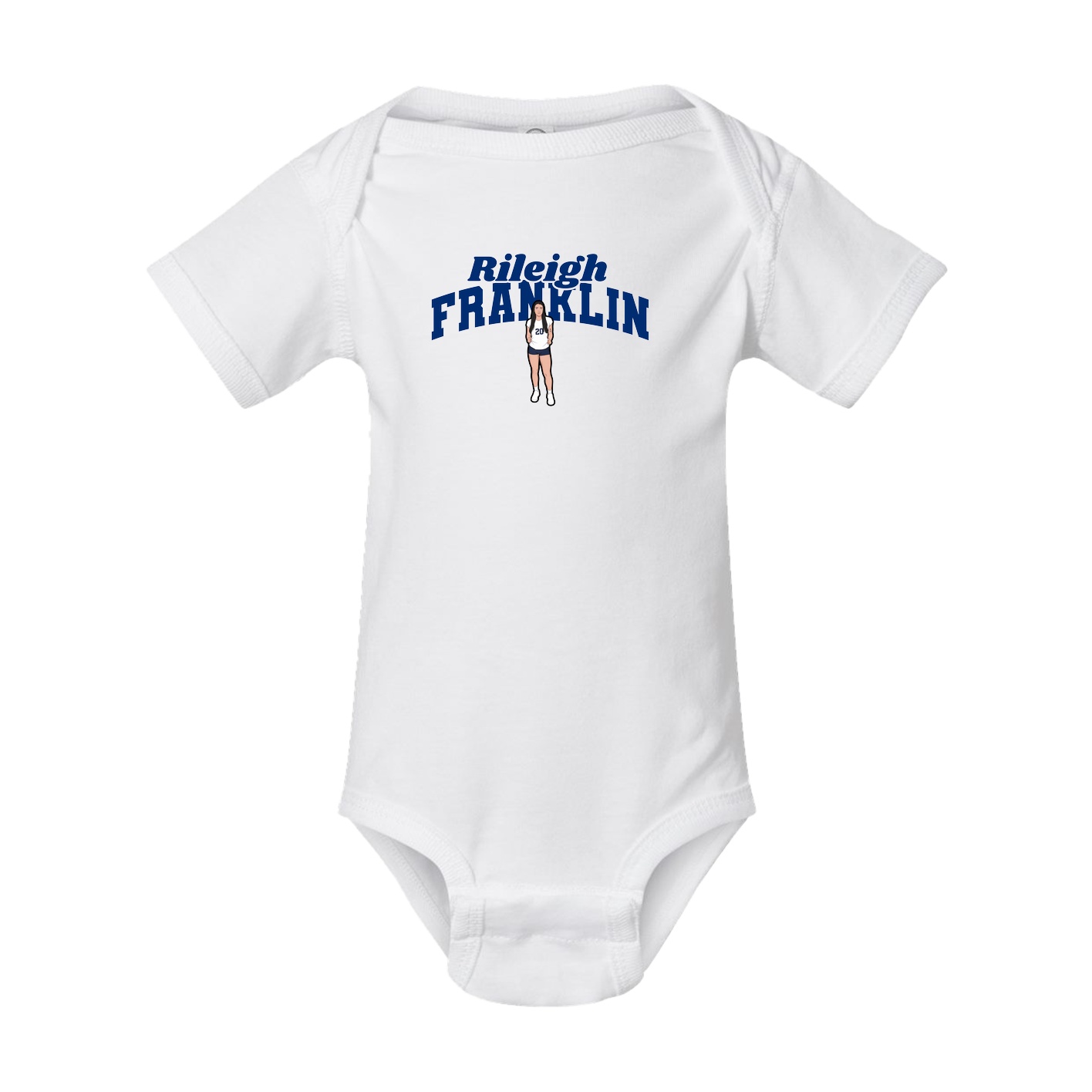 Baby Onesie — Signature Arch in White