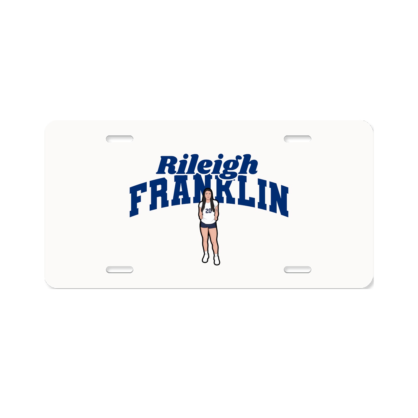 License Plate — Signature Arch in Classic