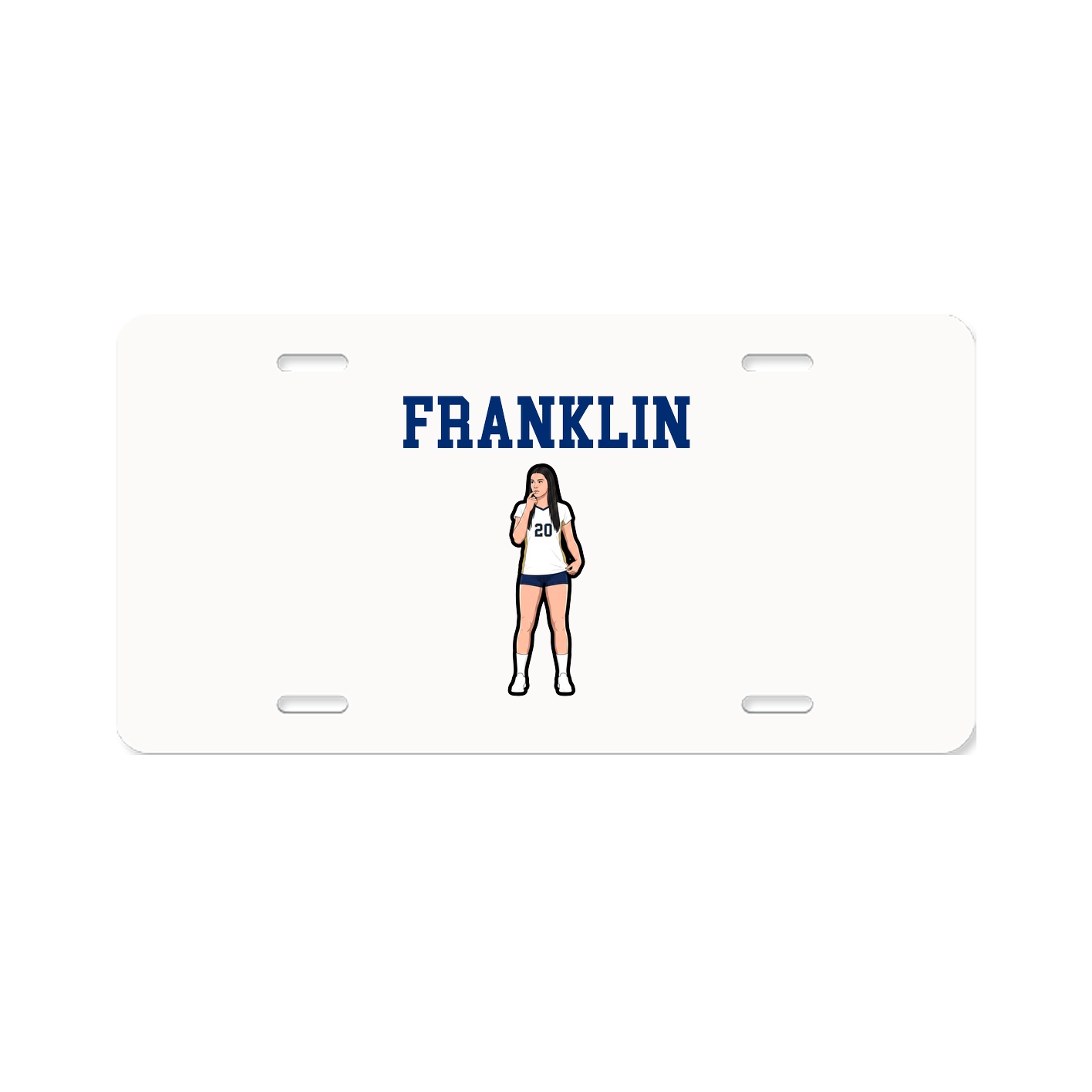 License Plate — Shirsey in Classic
