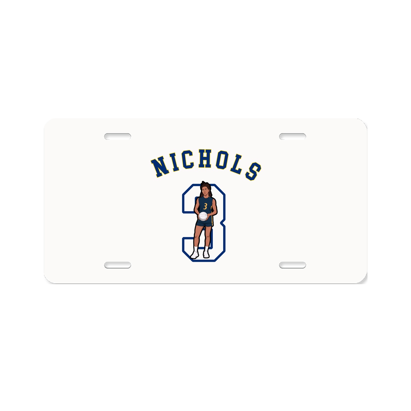 License Plate — Shirsey Arch in Classic