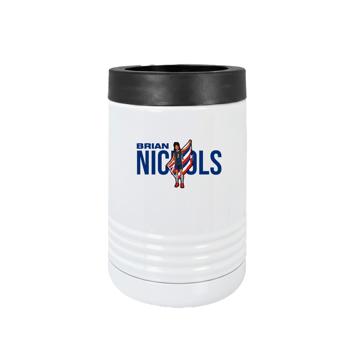 Beverage Holder — Player Name in White