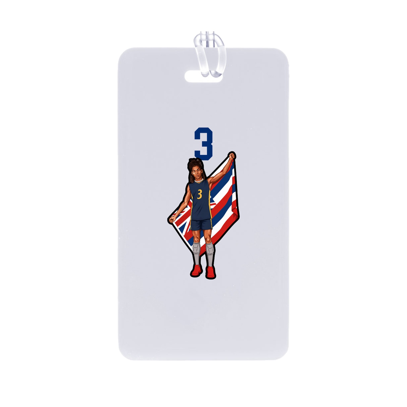 Bag Tag — Number Top in Classic
