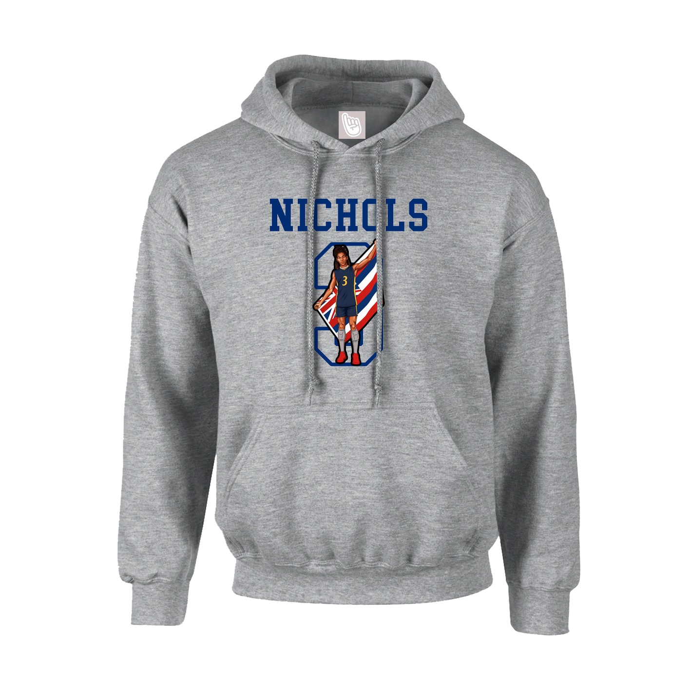 Hoodie — Shirsey in Grey