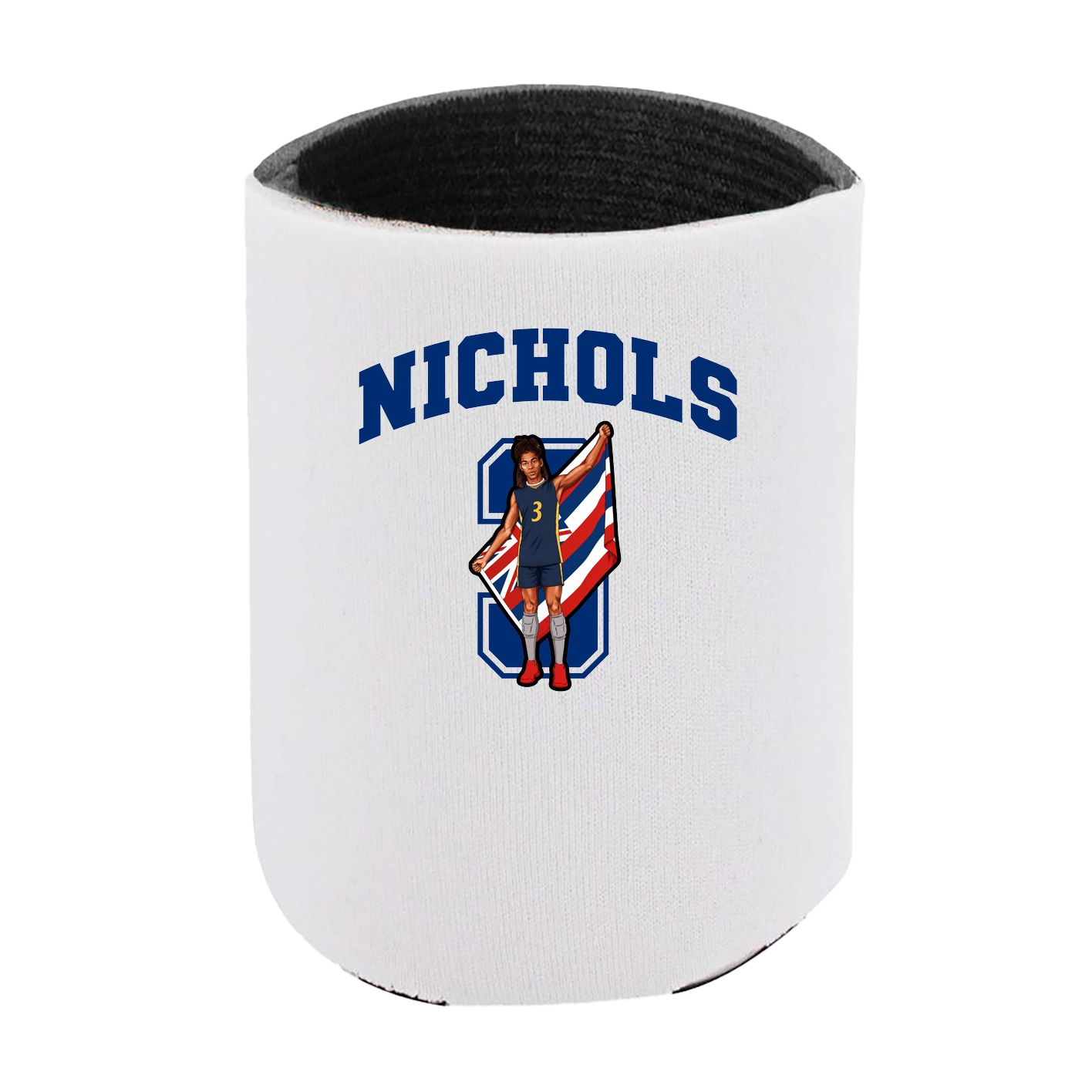 Can Holder — Number in White