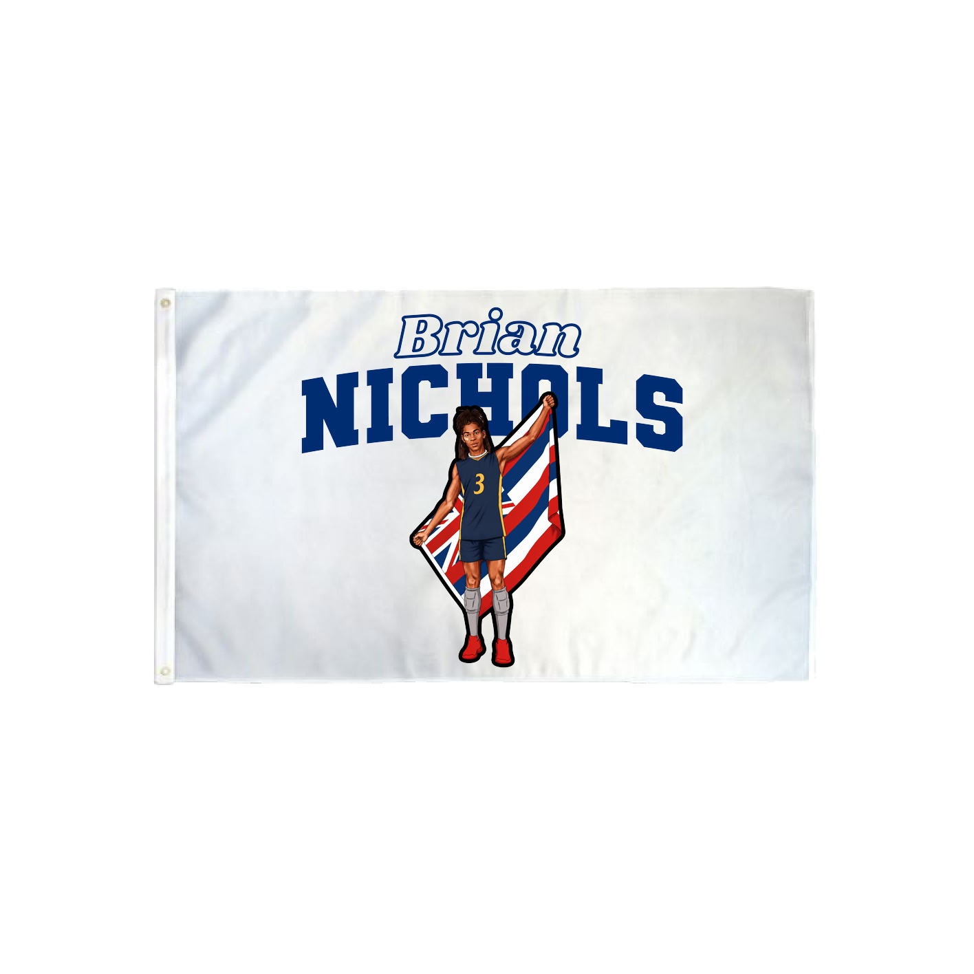 3x5 Flag — Name Arch in Classic