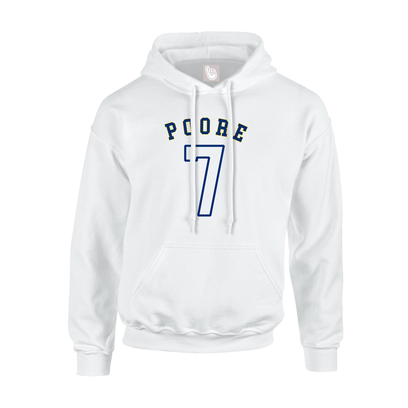 Hoodie — Shirsey Arch in White