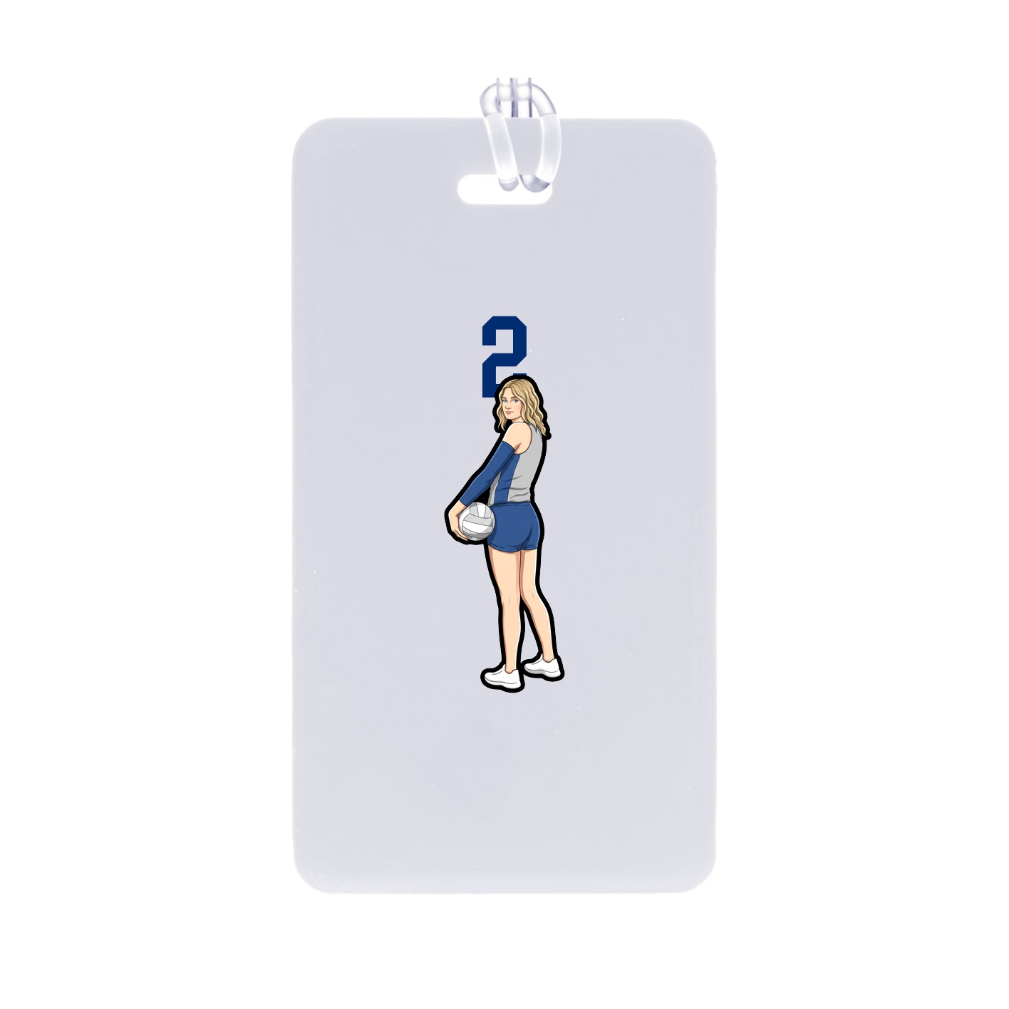 Bag Tag — Number Top in Classic