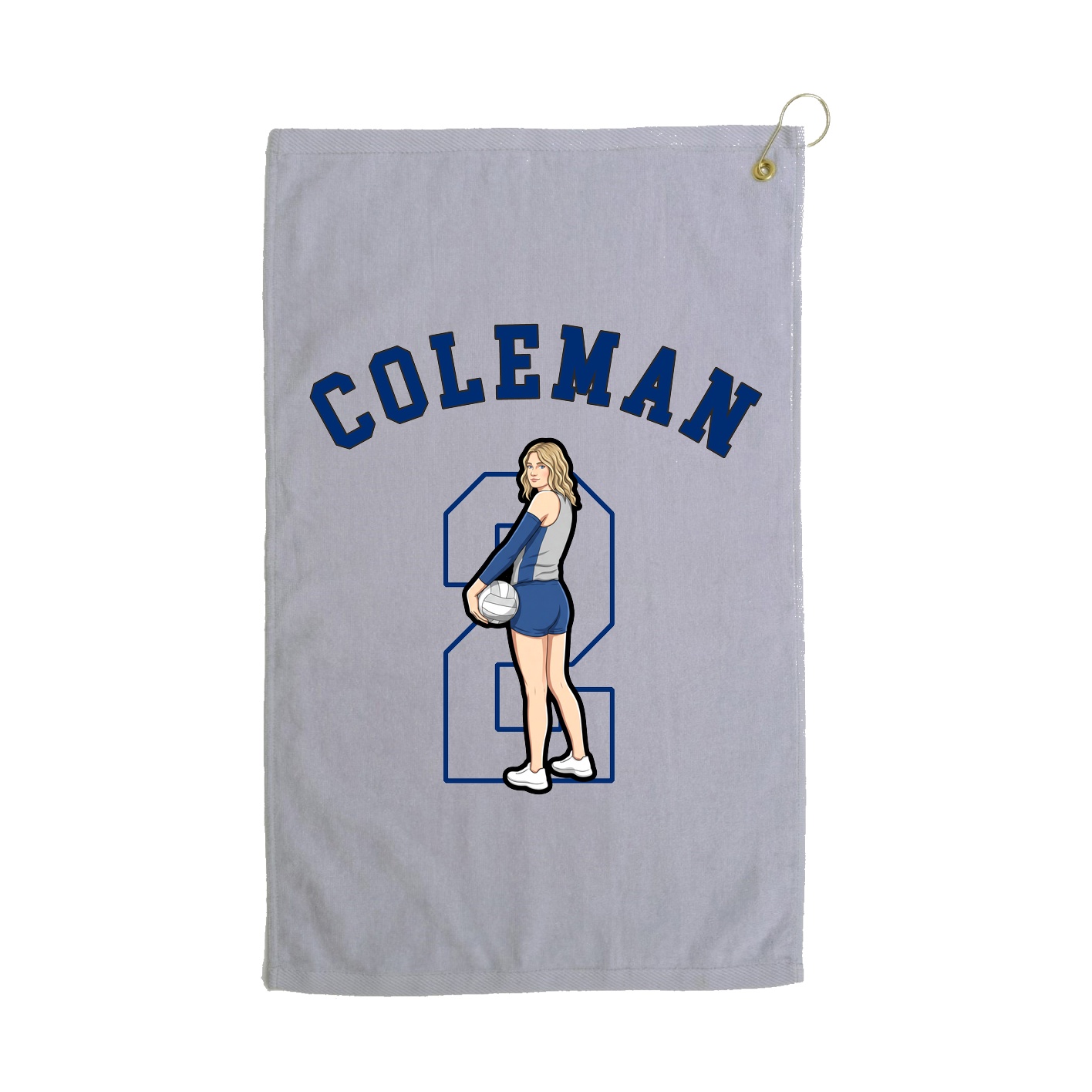 Golf Towel — Shirsey Arch in Grey