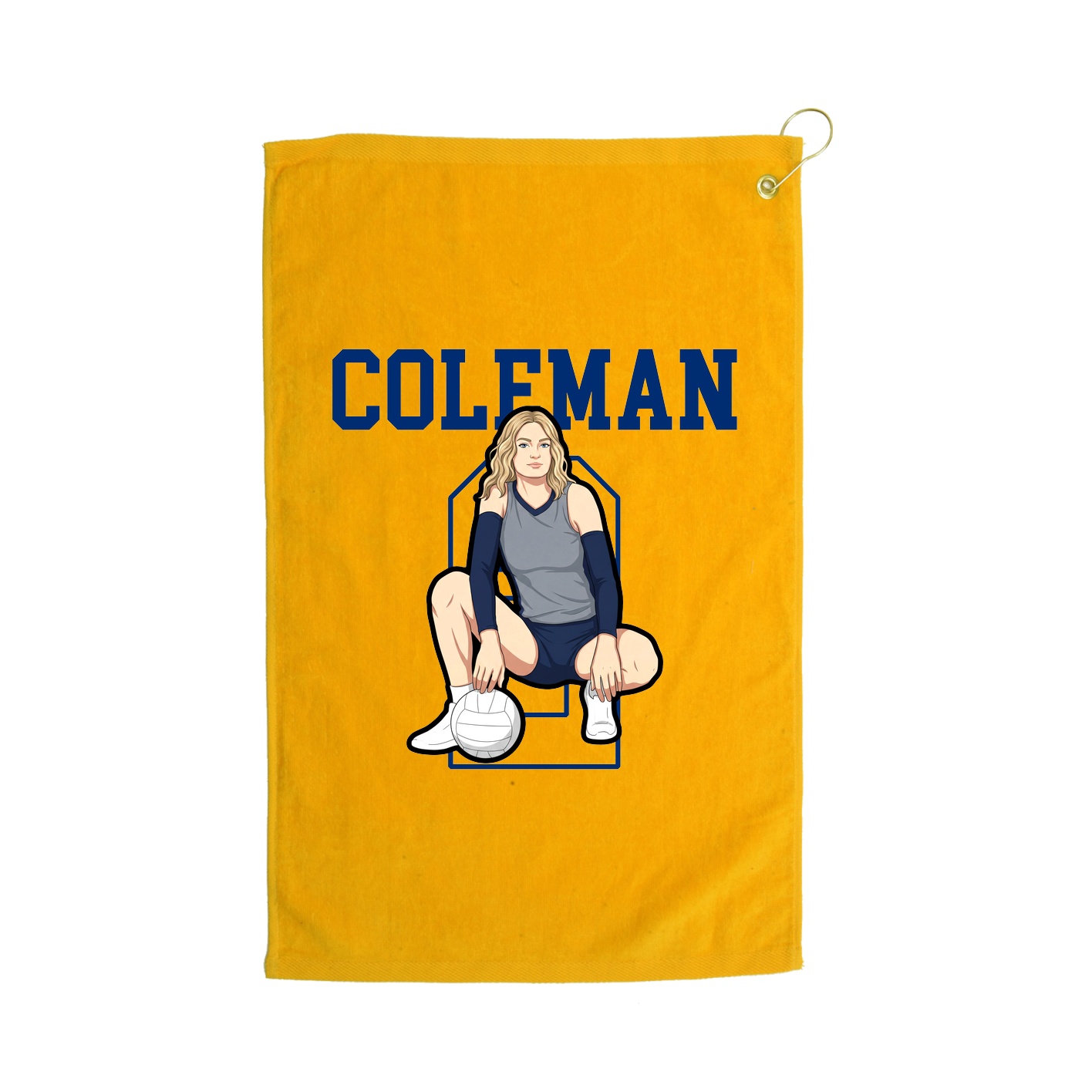Golf Towel — Shirsey in Gold