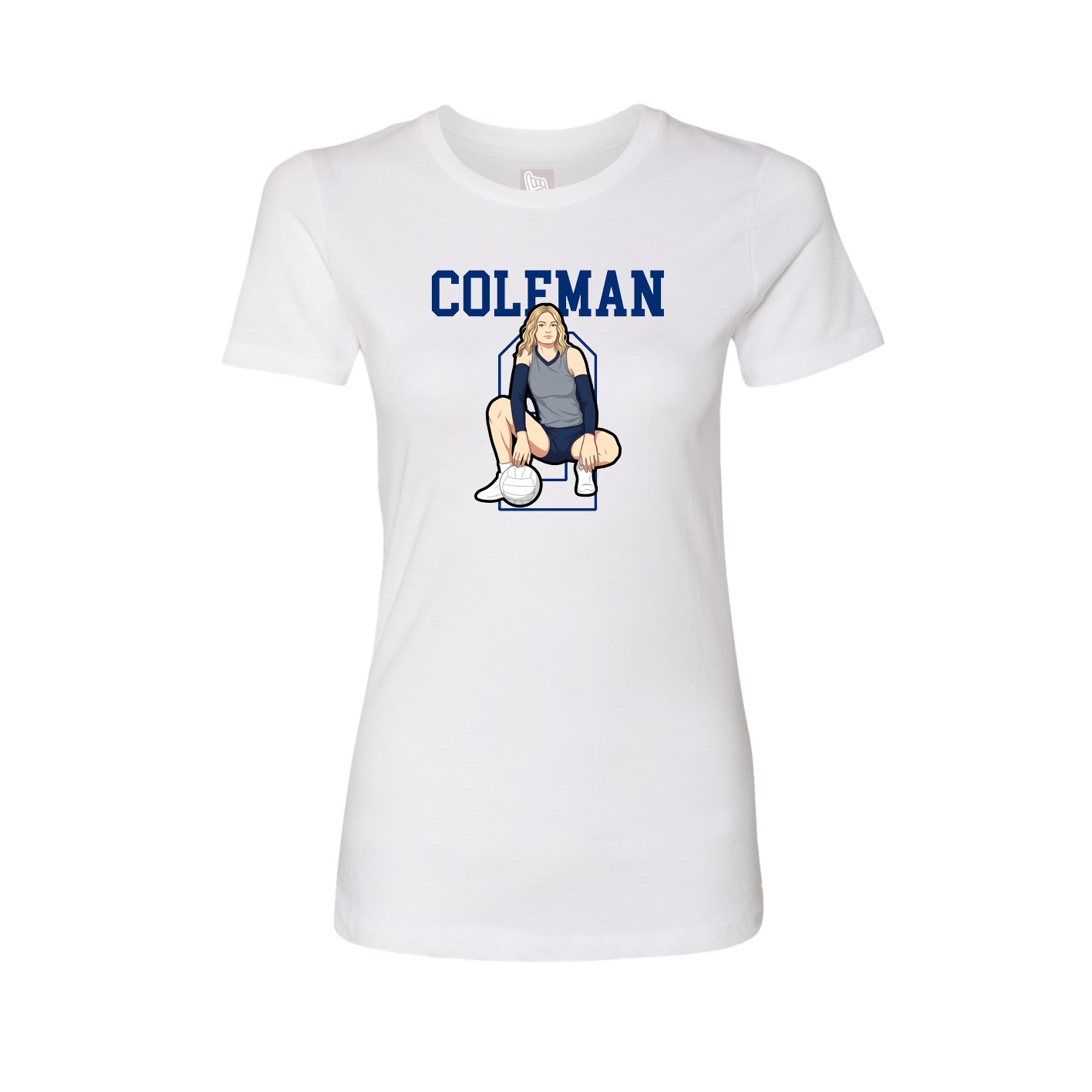 Fitted Women's Tee — Shirsey in White