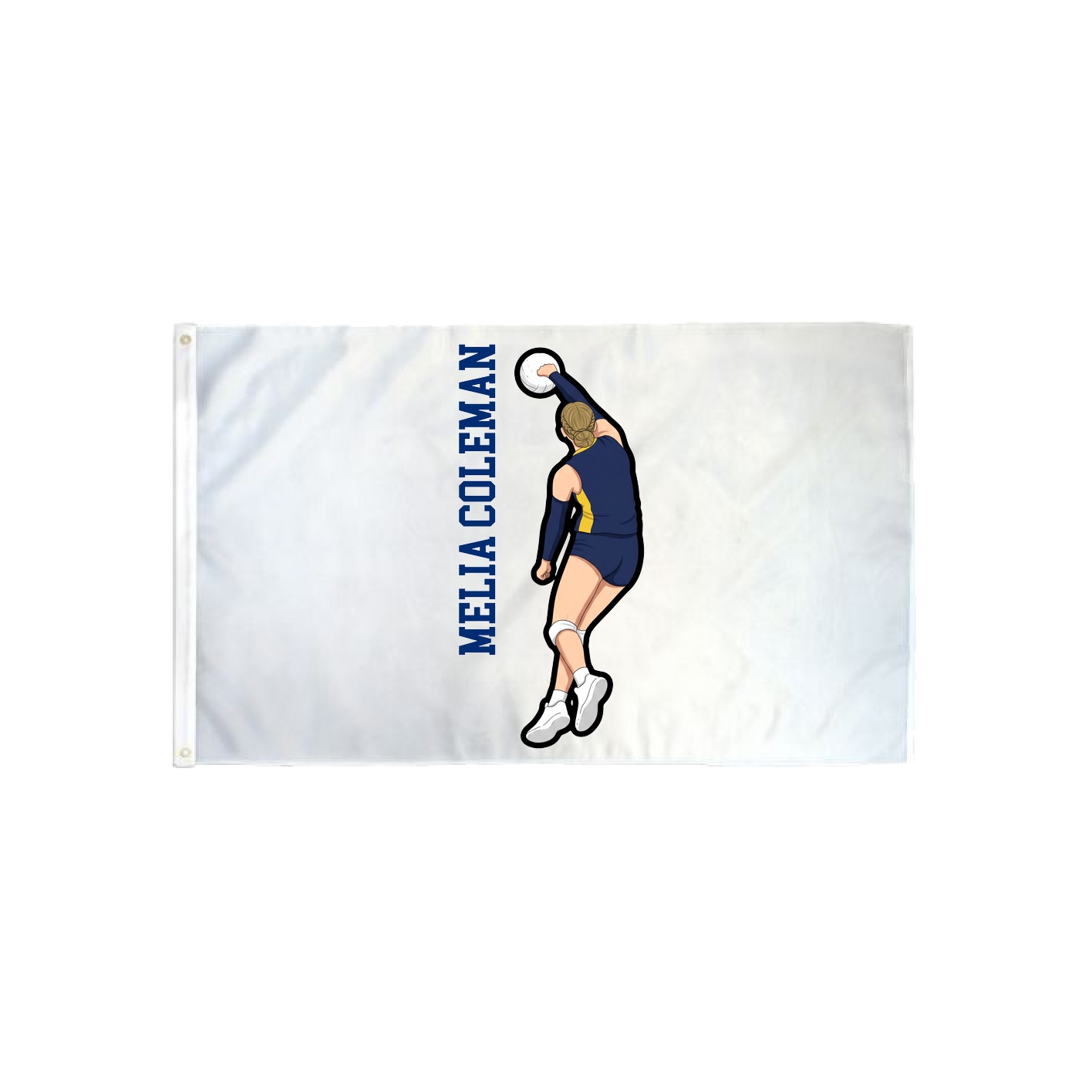 3x5 Flag — Name Vertical in Classic