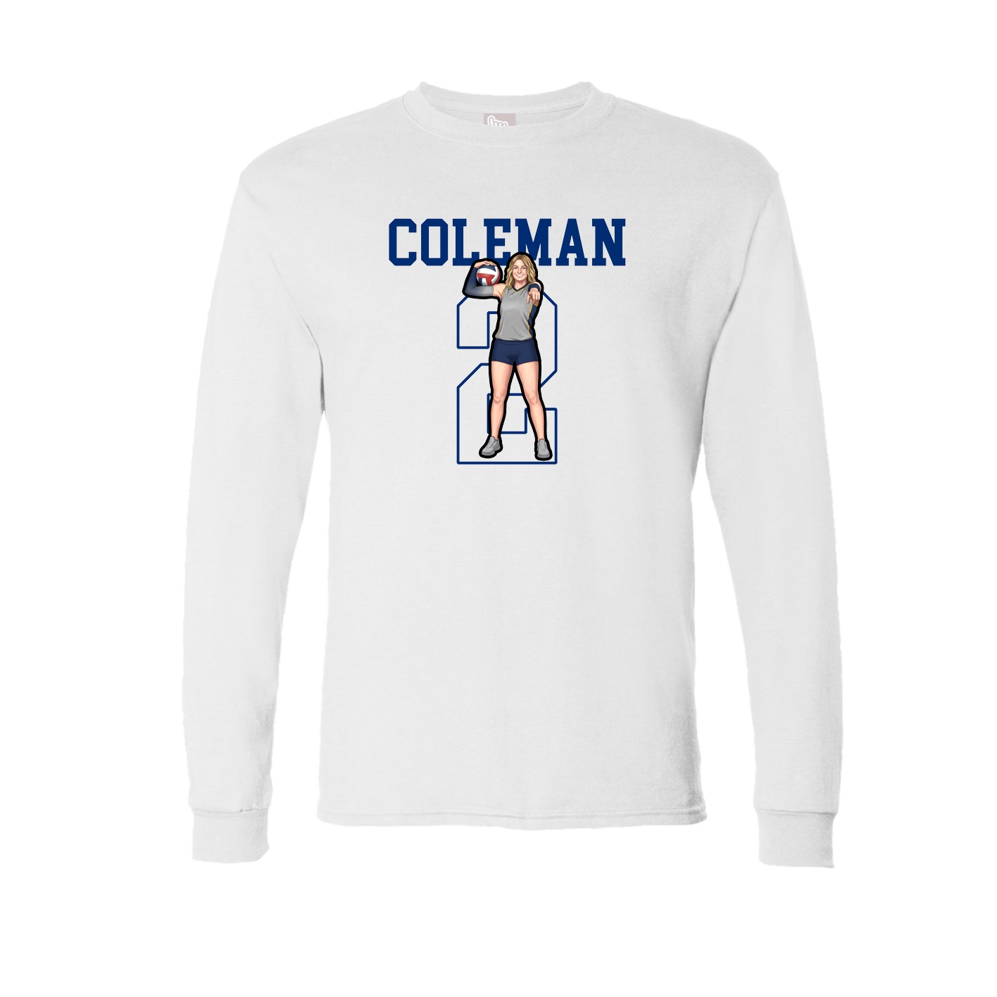 Long Sleeve Tee — Shirsey in White
