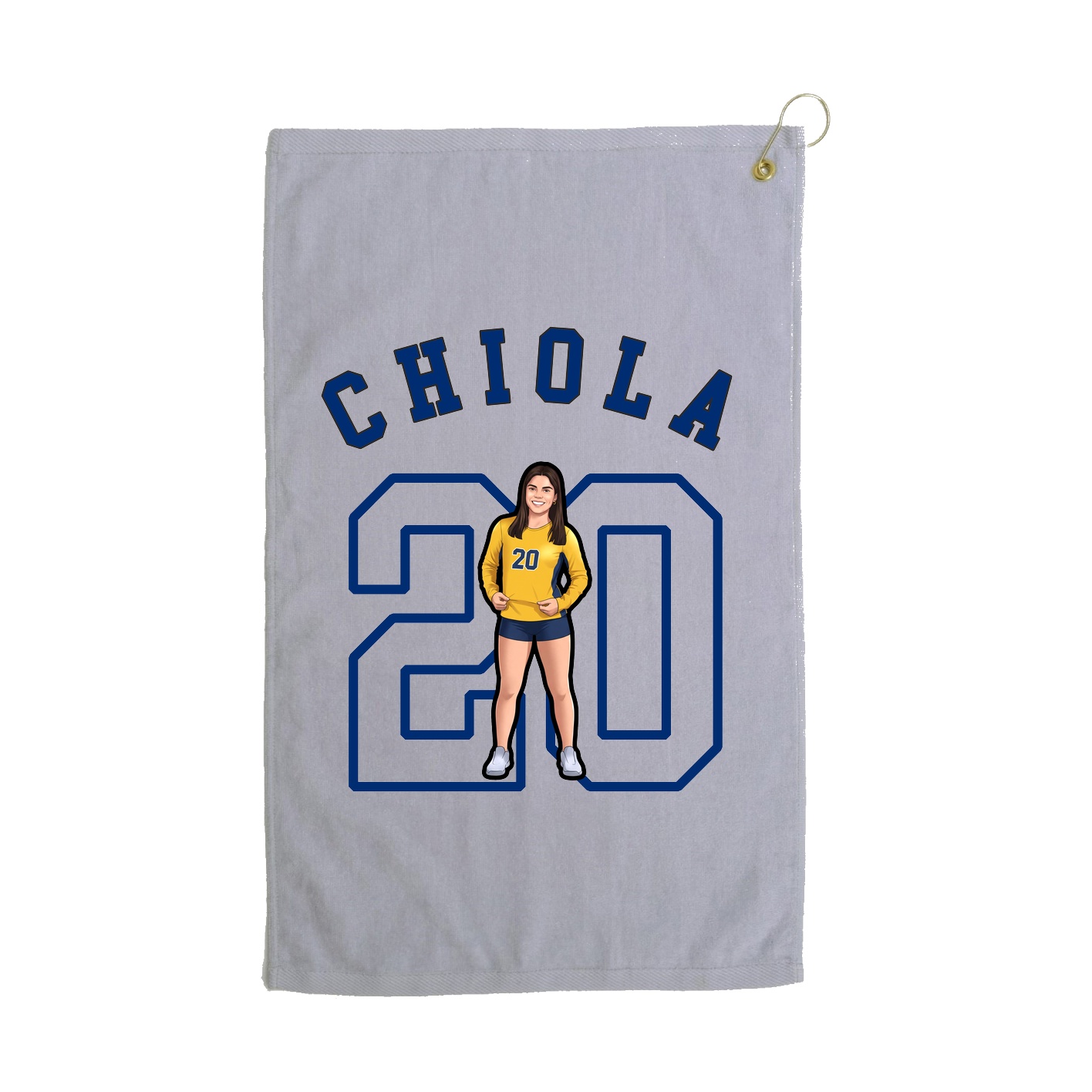 Golf Towel — Shirsey Arch in Grey