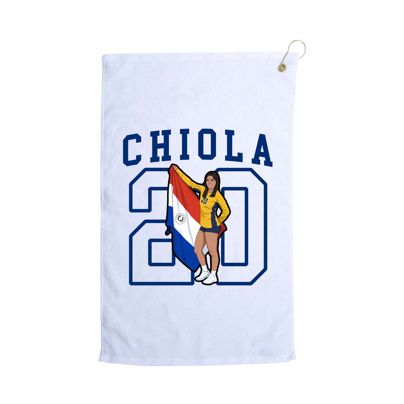 Golf Towel — Shirsey in White