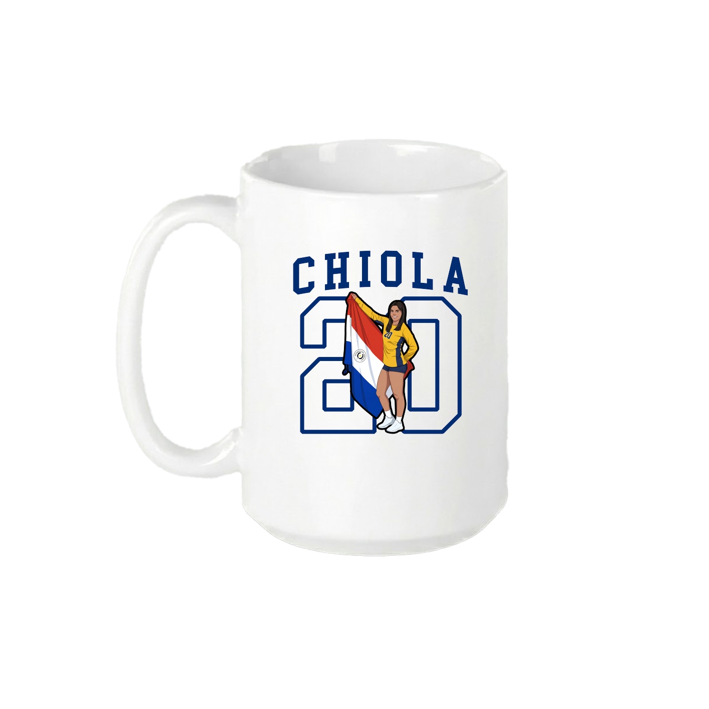 15oz Coffee Mug — Shirsey in White