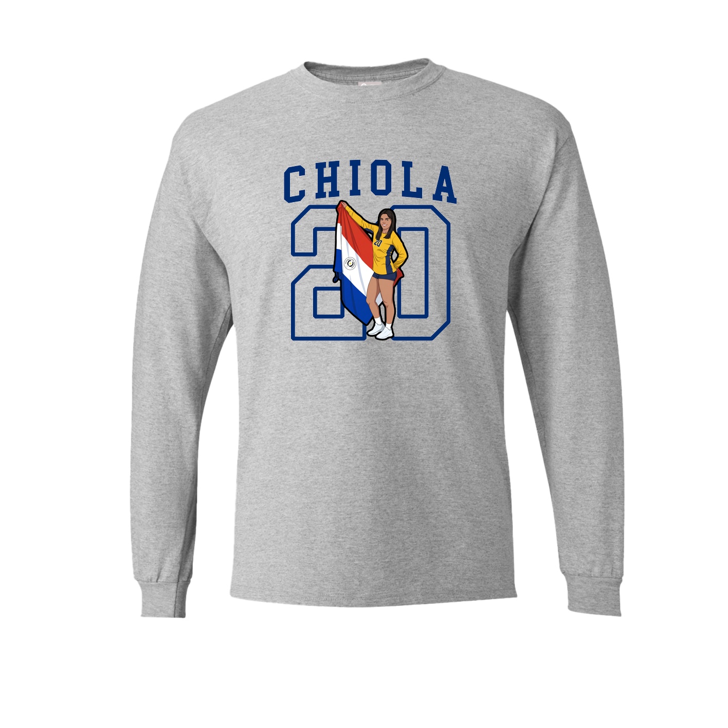 Long Sleeve Tee — Shirsey in Grey