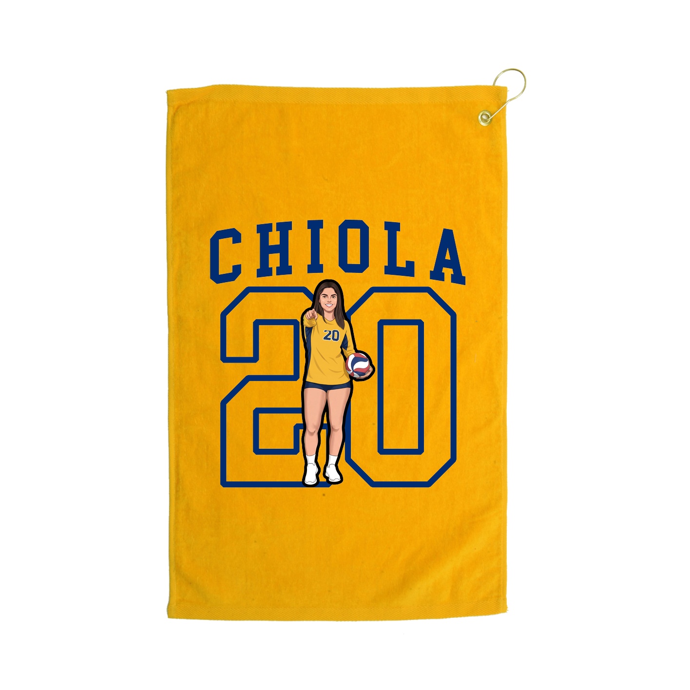 Golf Towel — Shirsey in Gold