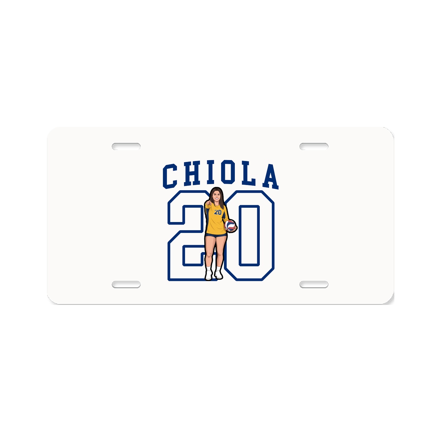 License Plate — Shirsey in Classic