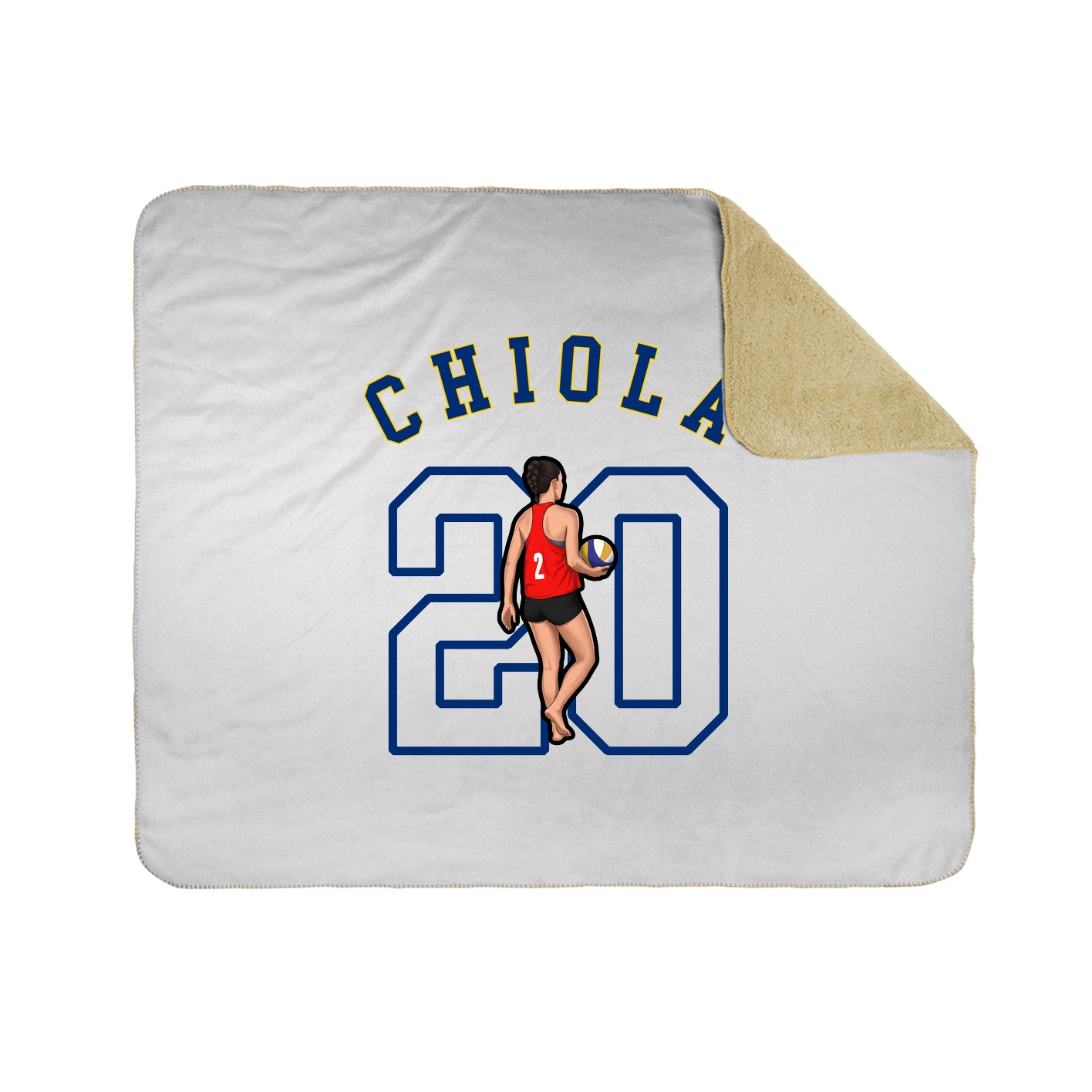 Throw Blanket — Shirsey Arch in White