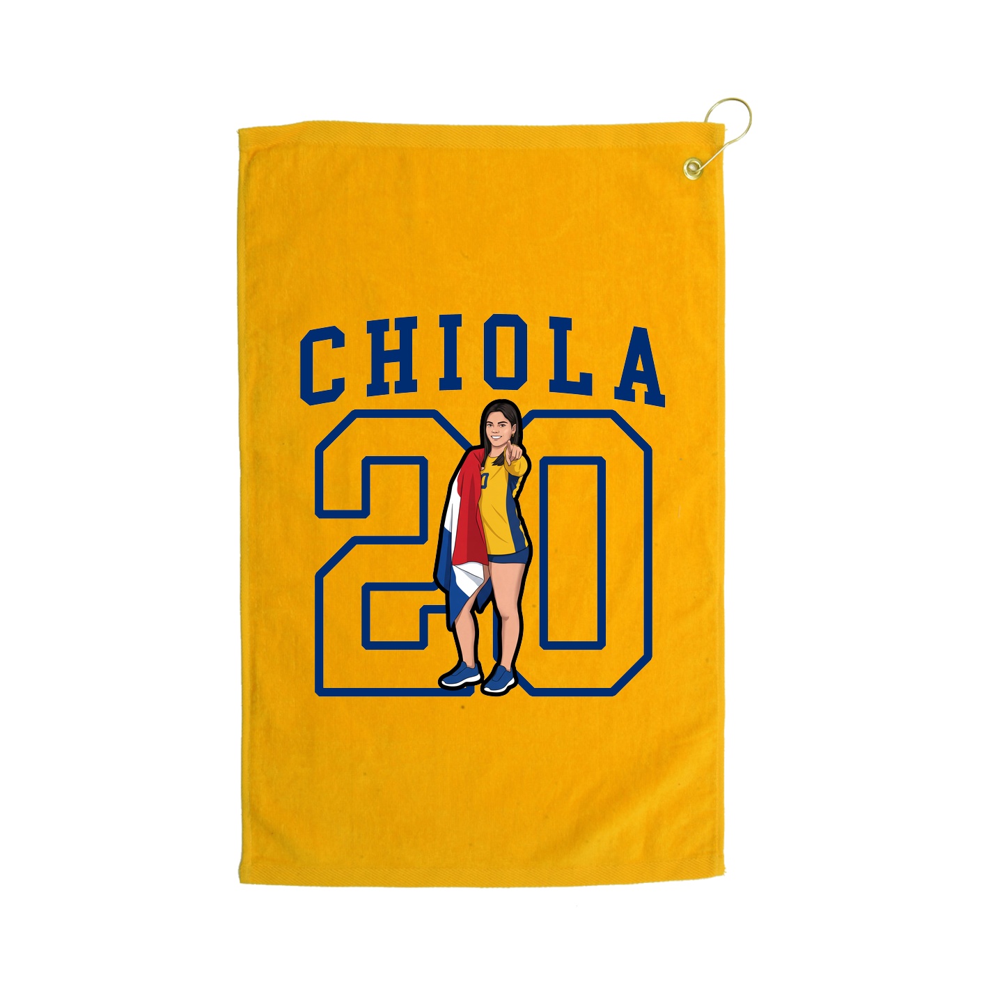 Golf Towel — Shirsey in Gold